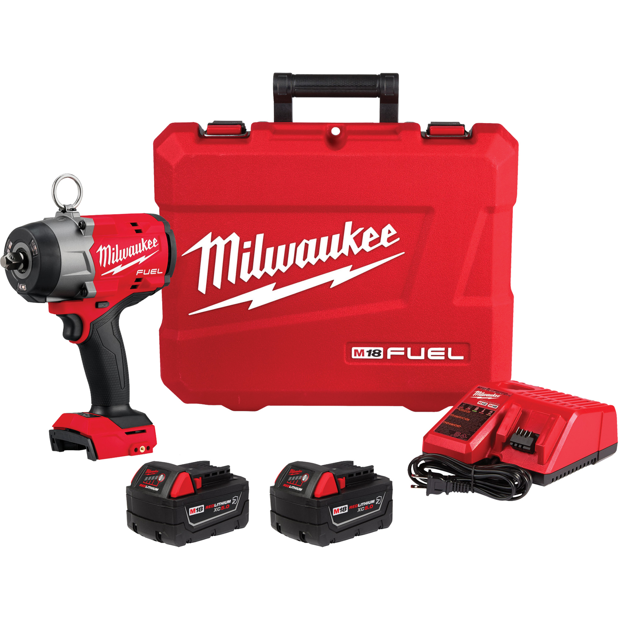 Clé à choc à couple élevé M18MC FuelMC avec ensemble de cheville d'arrêt, 18 V, Mandrin 1/2"