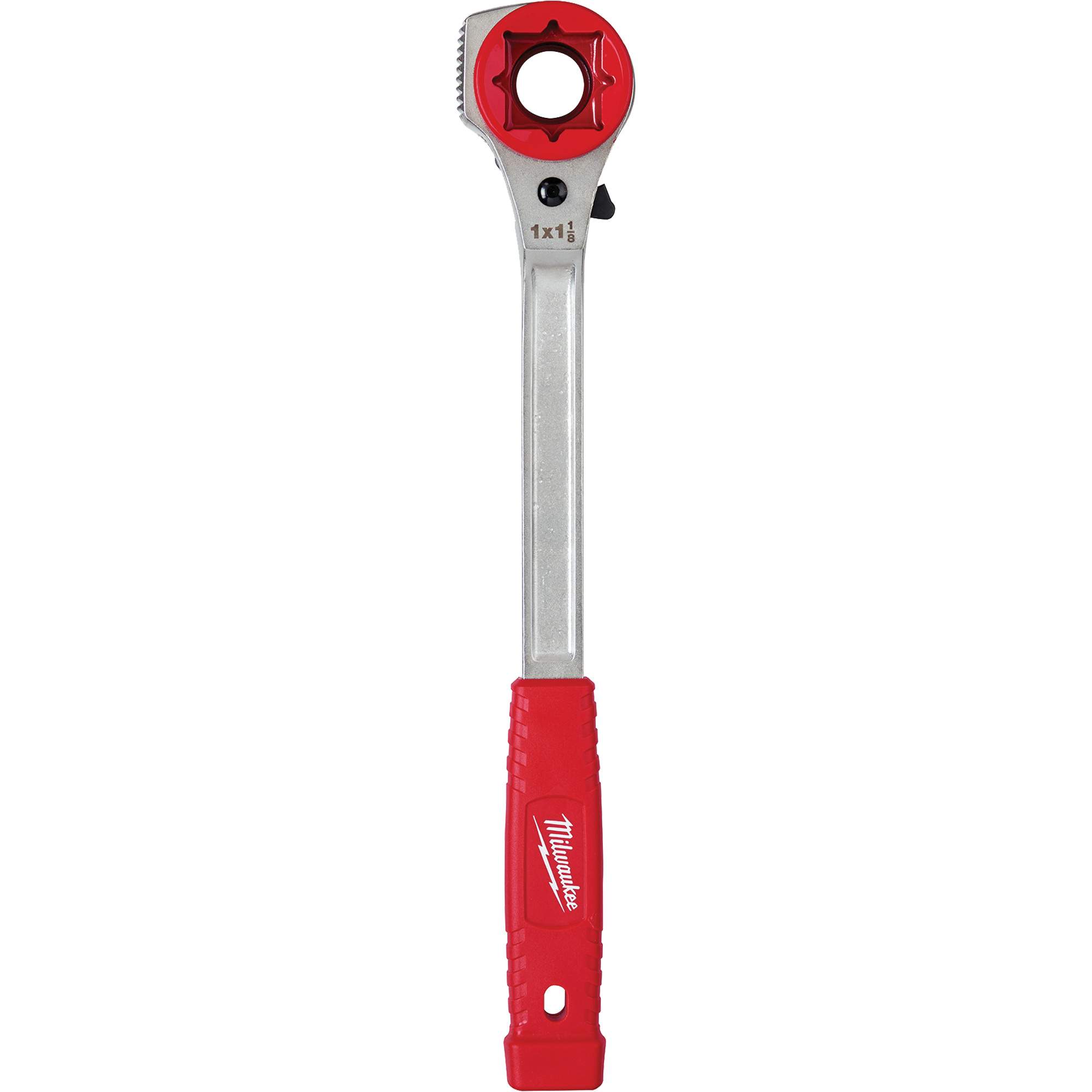 Clé à cliquet à levier élevée pour monteur de ligne avec face de frappe fraisée, Prise de 3/4"/1"/1-1/8", Poignée Ergonomique