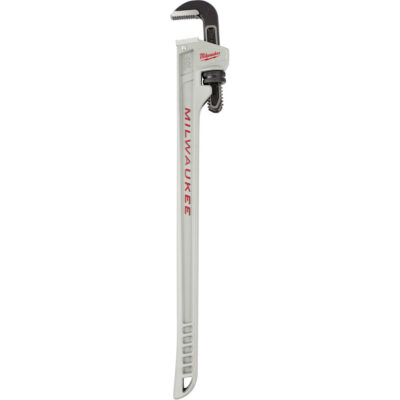 Clé à tuyau avec manche PowerlengthMC, Cap des mâchoires 1-1/2", Longueur 10"