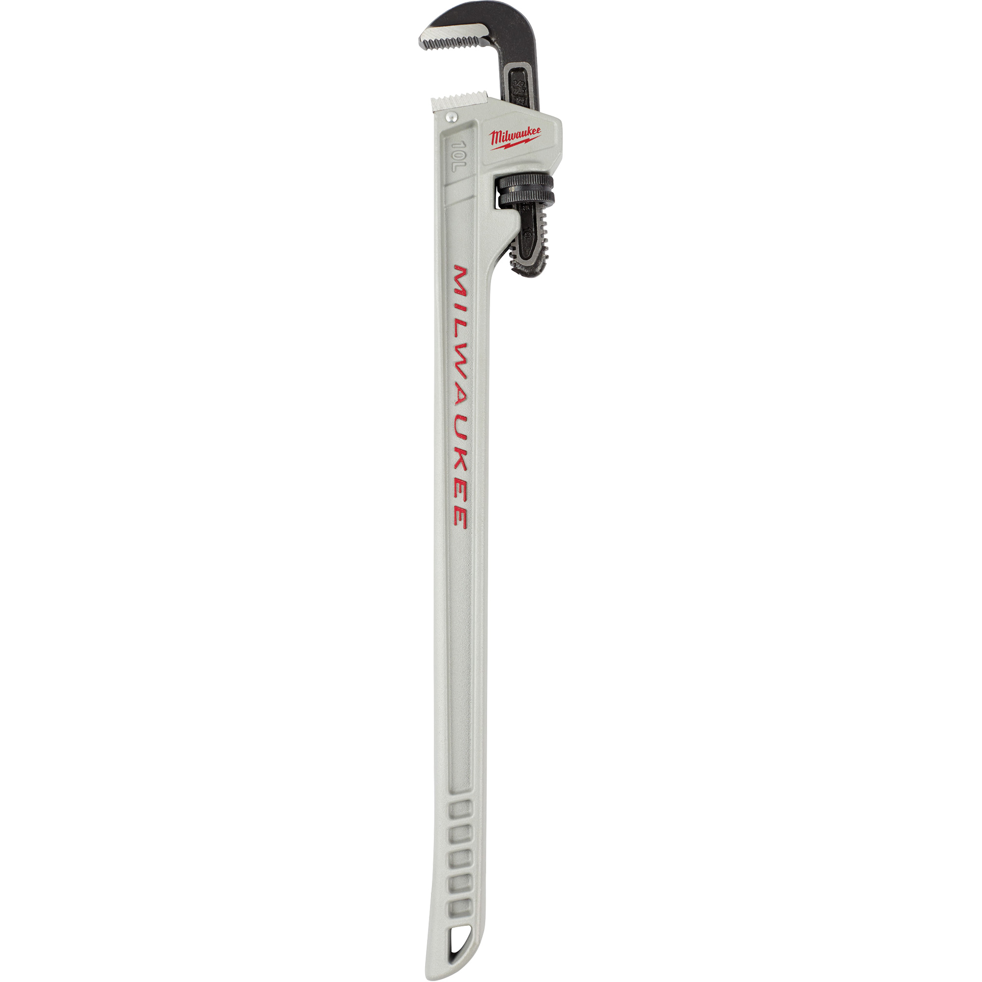 Clé à tuyau avec manche PowerlengthMC, Cap des mâchoires 1-1/2", Longueur 10"