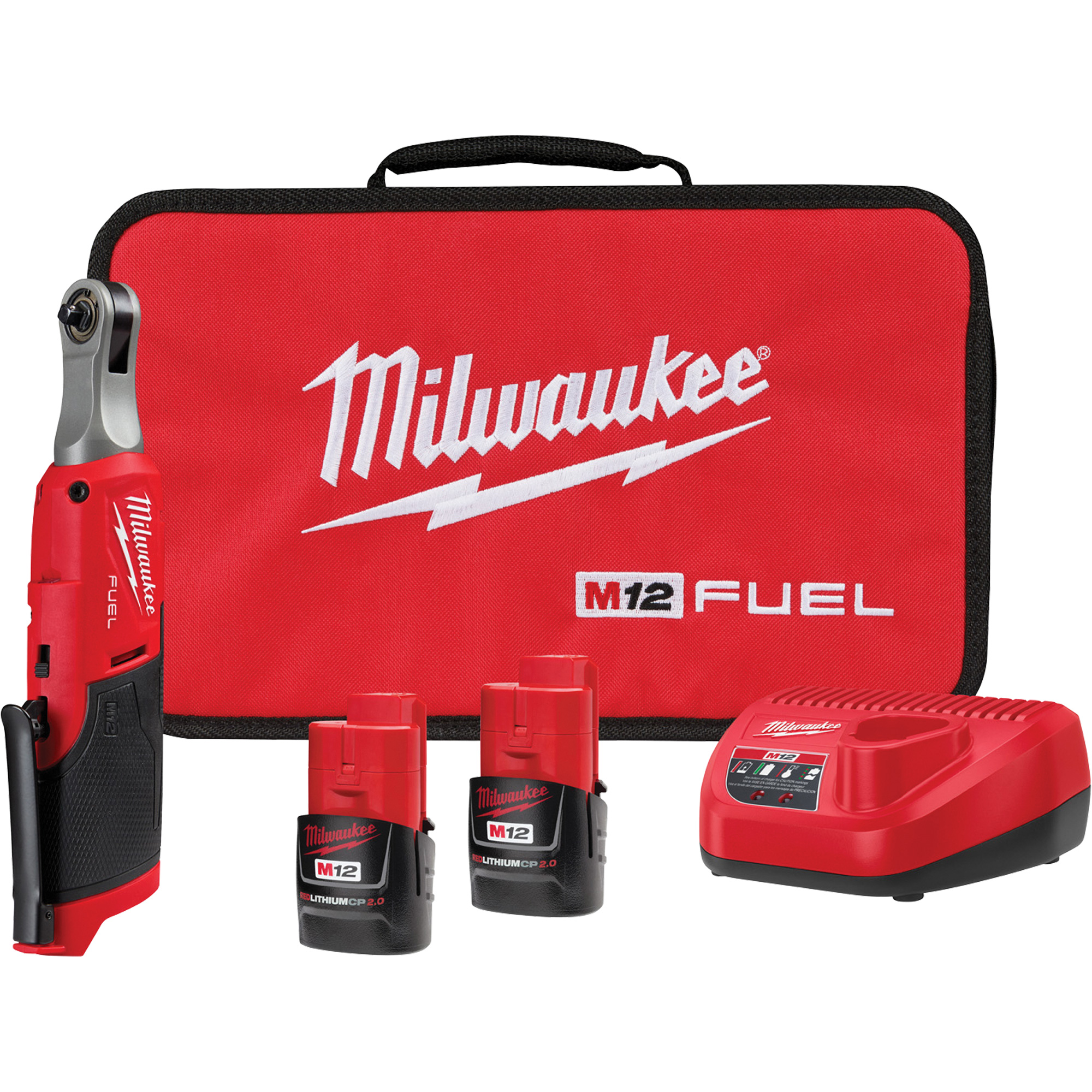 Cliquet M12 FuelMC de 1/4" à grande vitesse