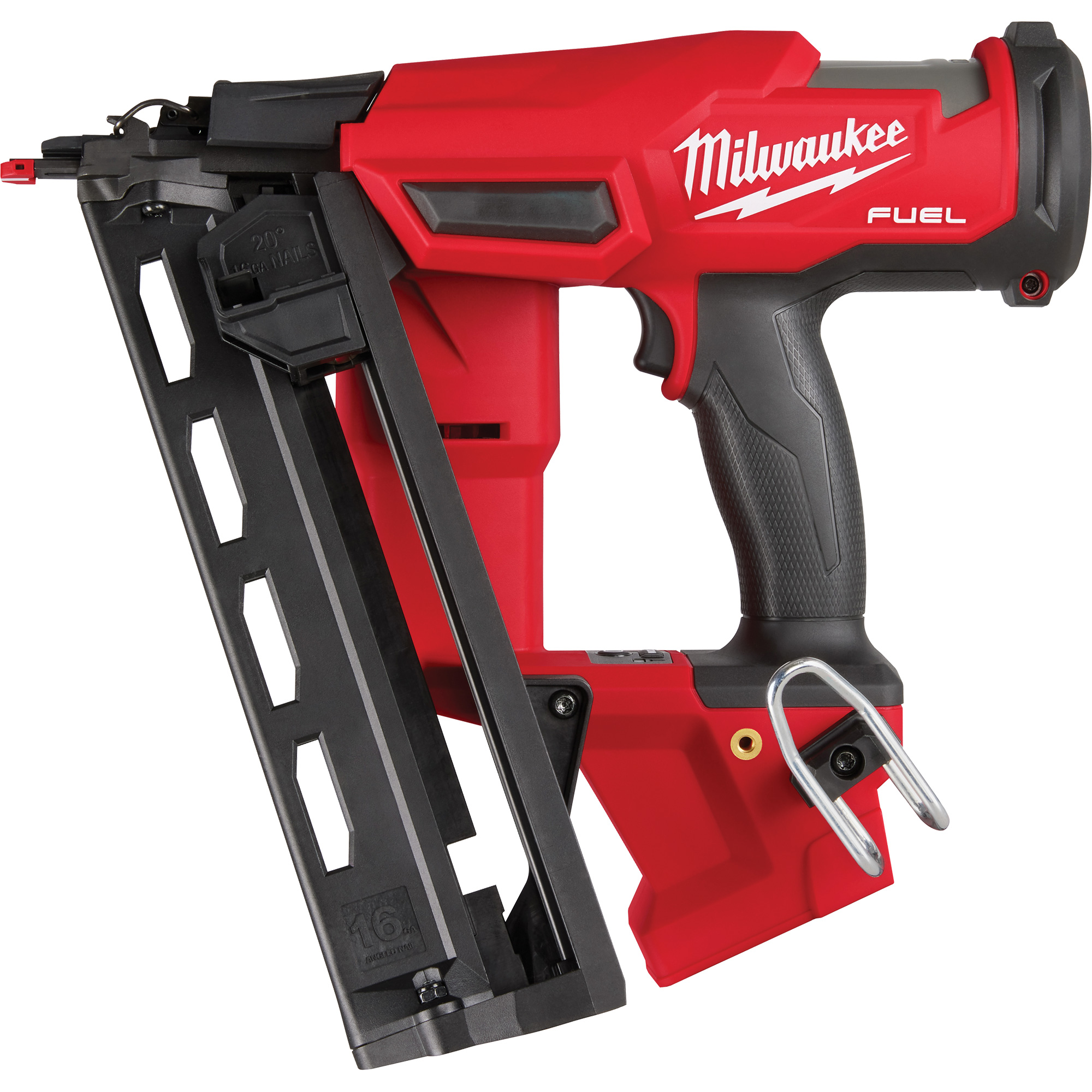 Cloueuse M18 FuelMC pour clous de finition de calibre 16 en bande oblique (outil seulement), 18 V, Lithium-ion