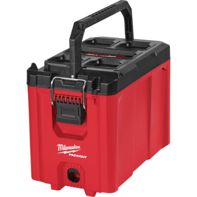 Coffre à outils compact PackoutMC, 10" x 16-1/5" x 13", Noir/Rouge