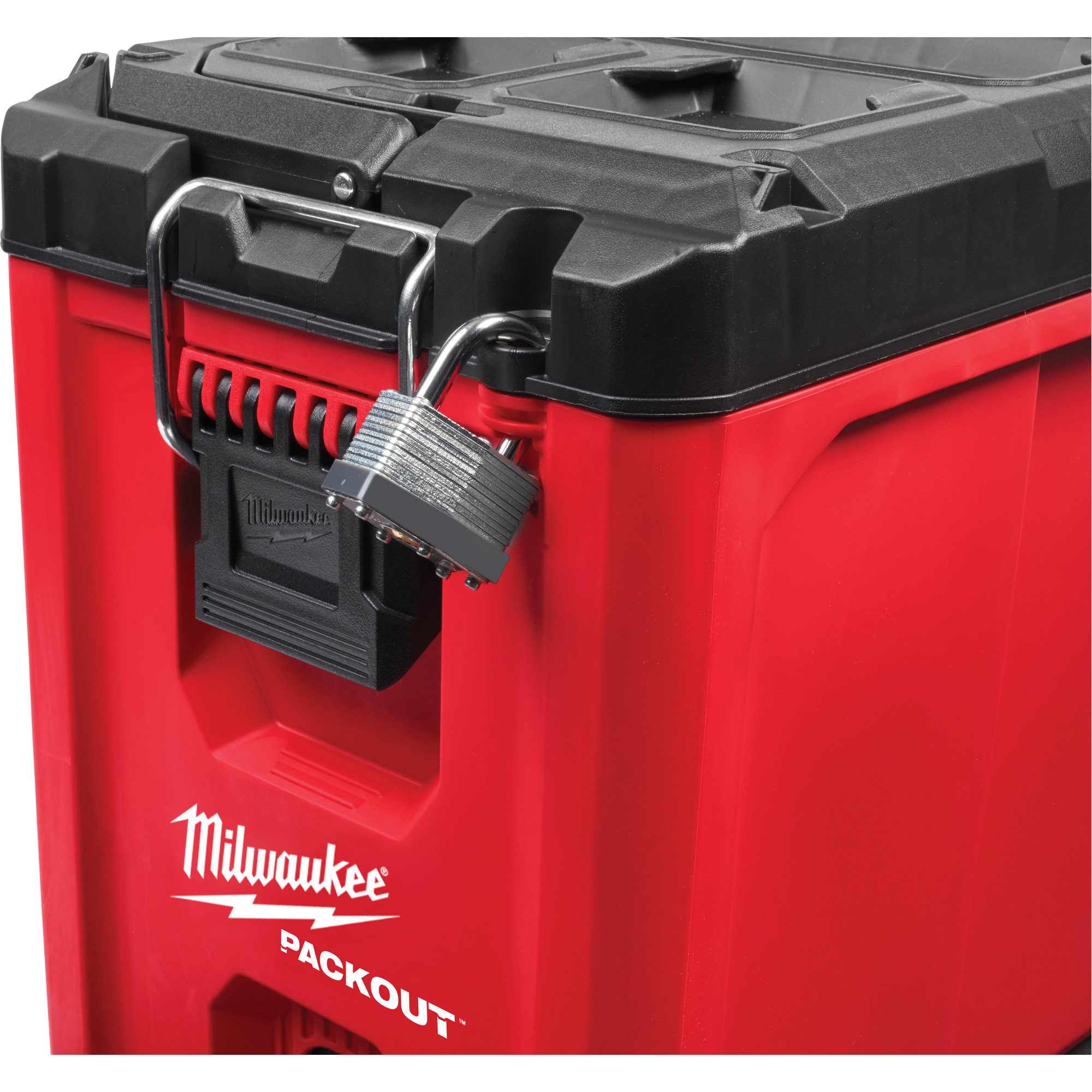 Coffre à outils compact PackoutMC, 10" x 16-1/5" x 13", Noir/Rouge – Image 2
