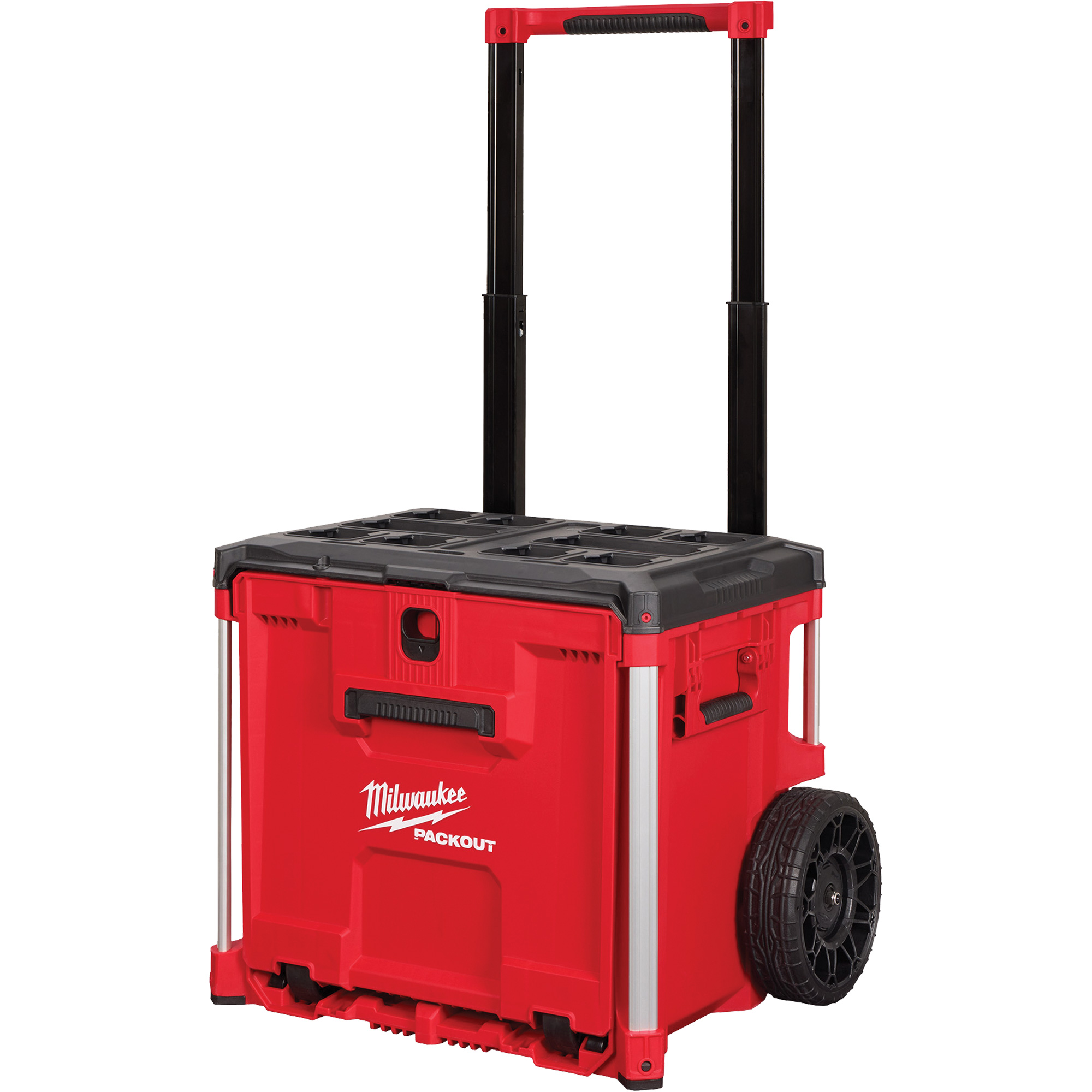 Coffre à outils roulant avec tiroir PACKOUTMC, 19" x 24" x 20", Noir/Rouge