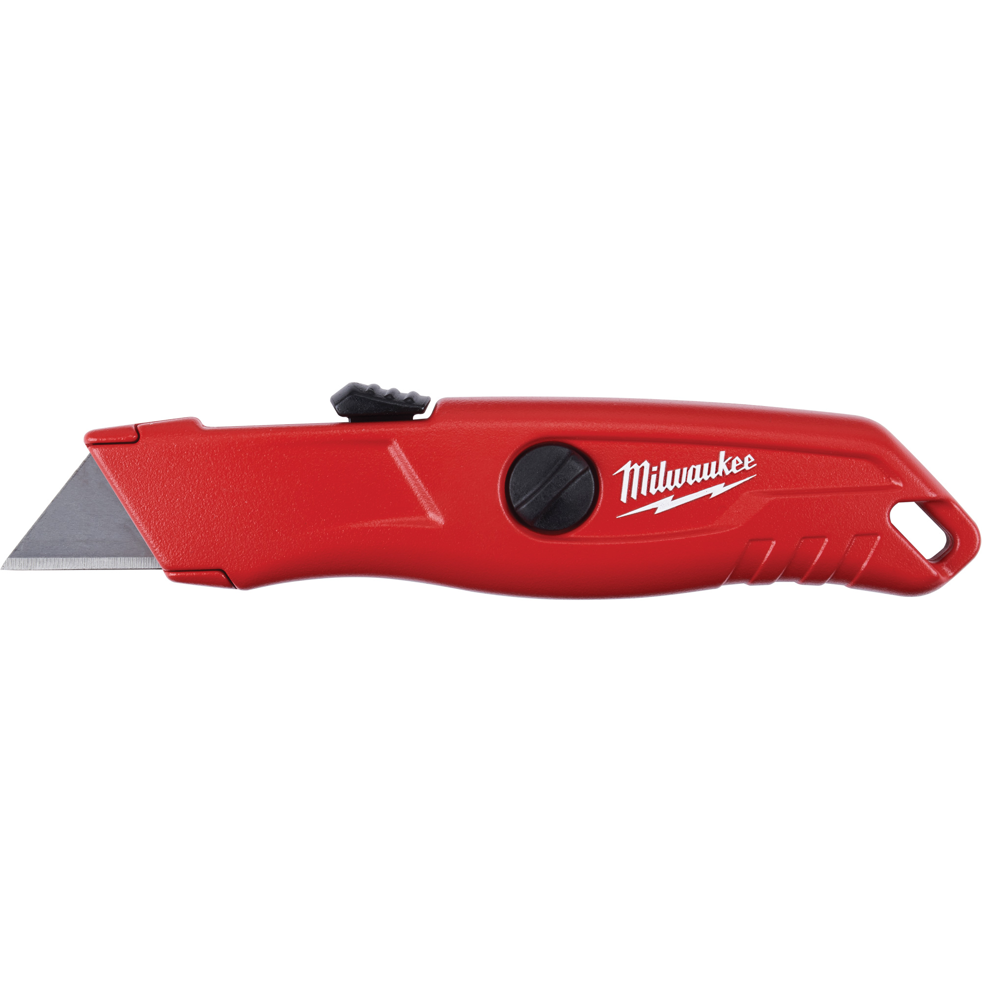 Couteau autorétractable, 3/4", Acier, Prise en Métal
