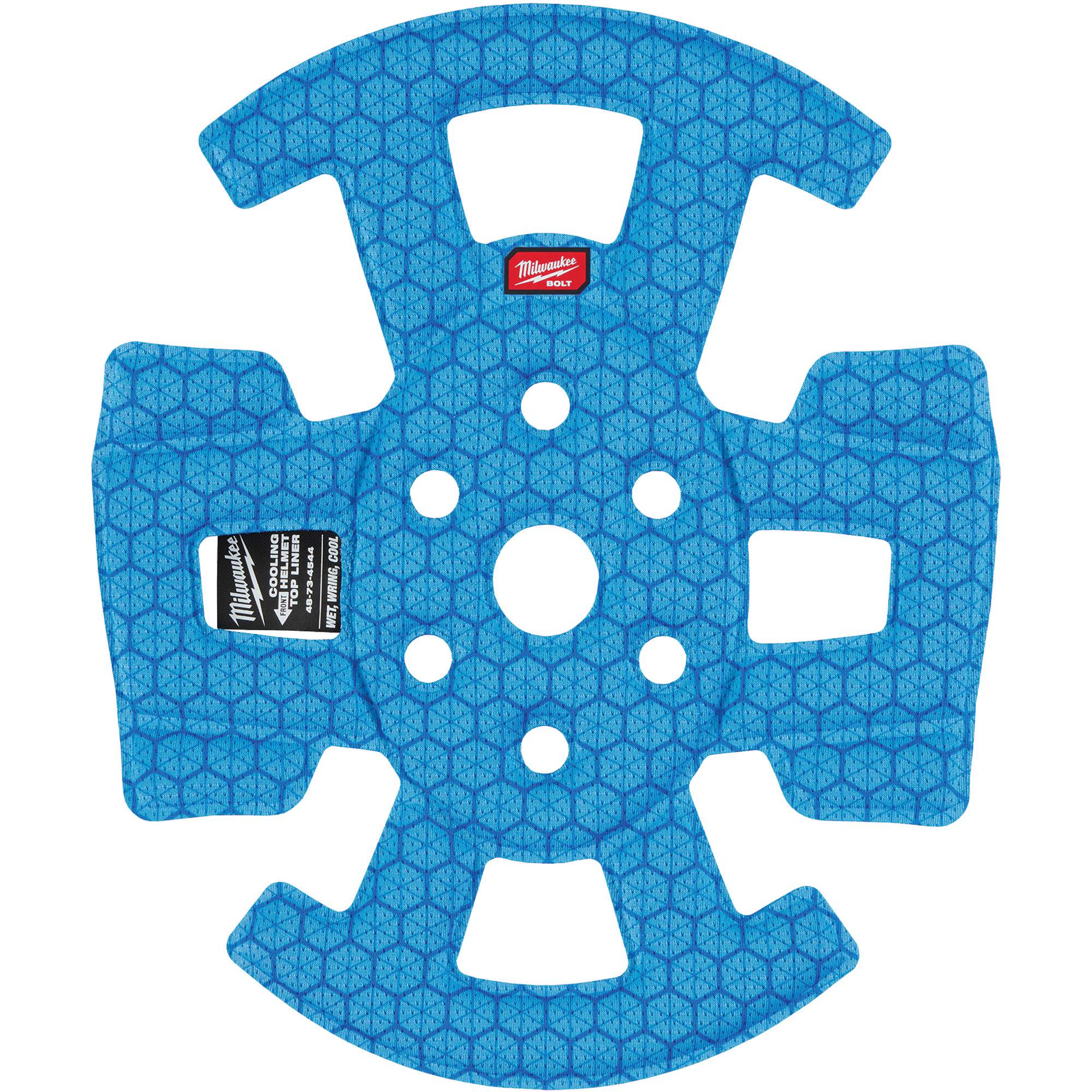 Doublure rafraîchissante pour casque de protection BOLTMC, Bleu