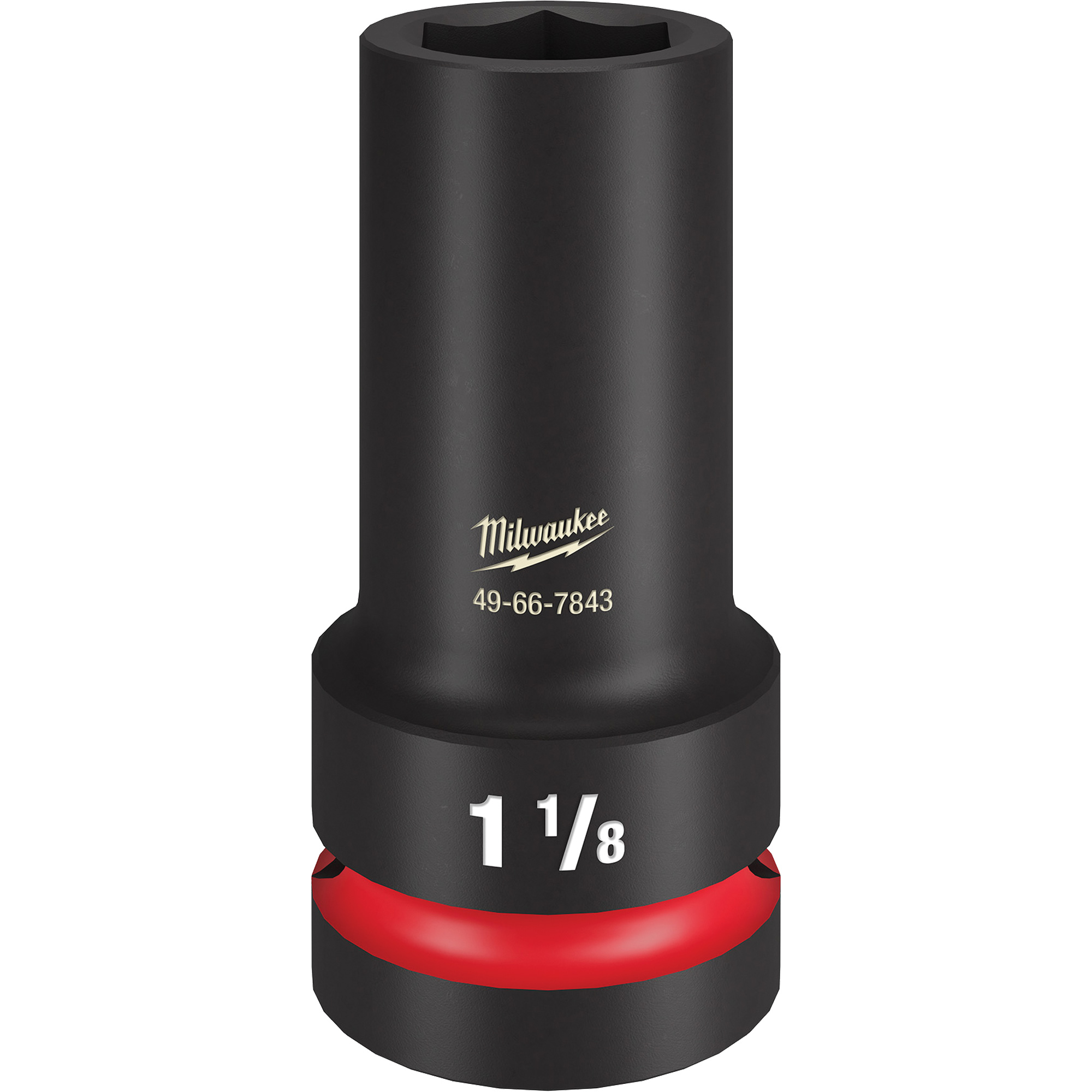 Douille à paroi extra mince Shockwave Impact DutyMC, Chocs, 1-1/8", Prise 1", 6 pans, Profond
