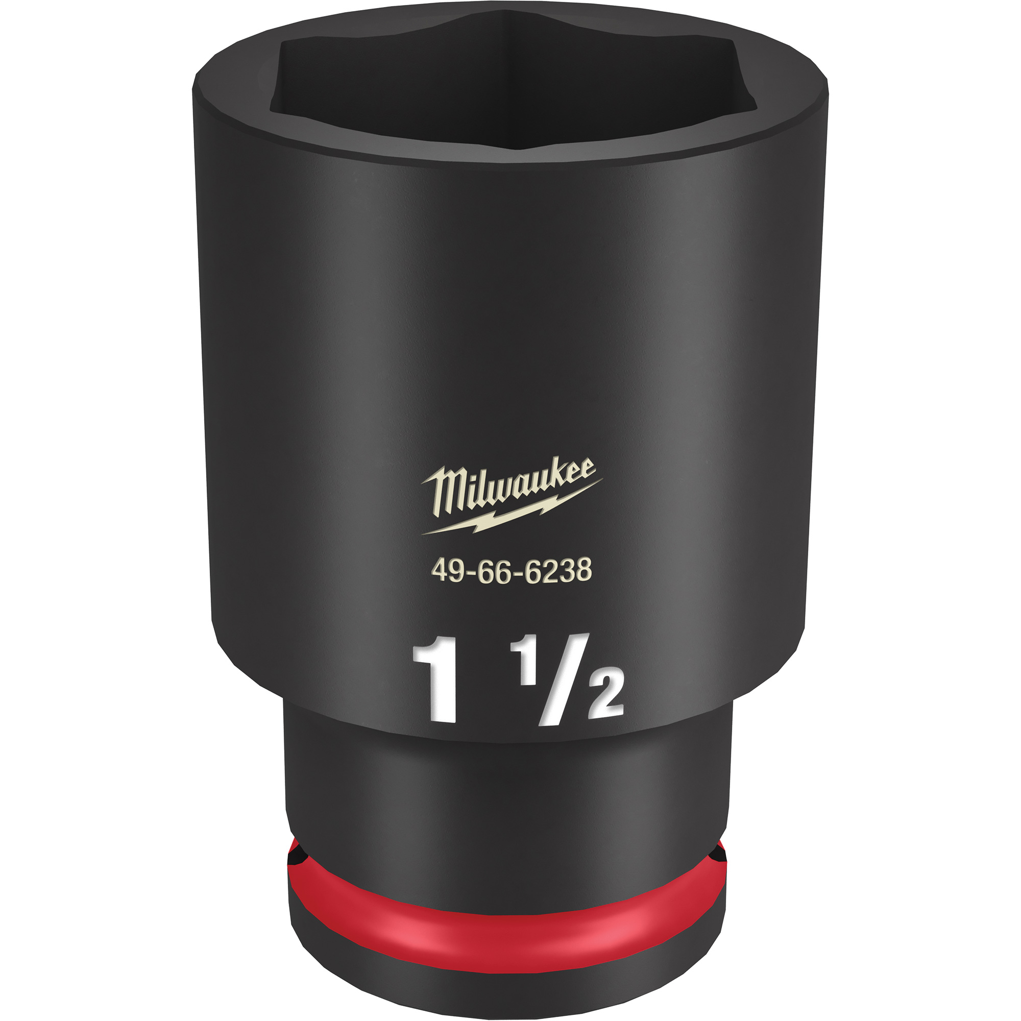 Douille ShockwaveMC Impact DutyMC, Puissance, 1-1/2", Prise 1/2", 6 pans, Profond