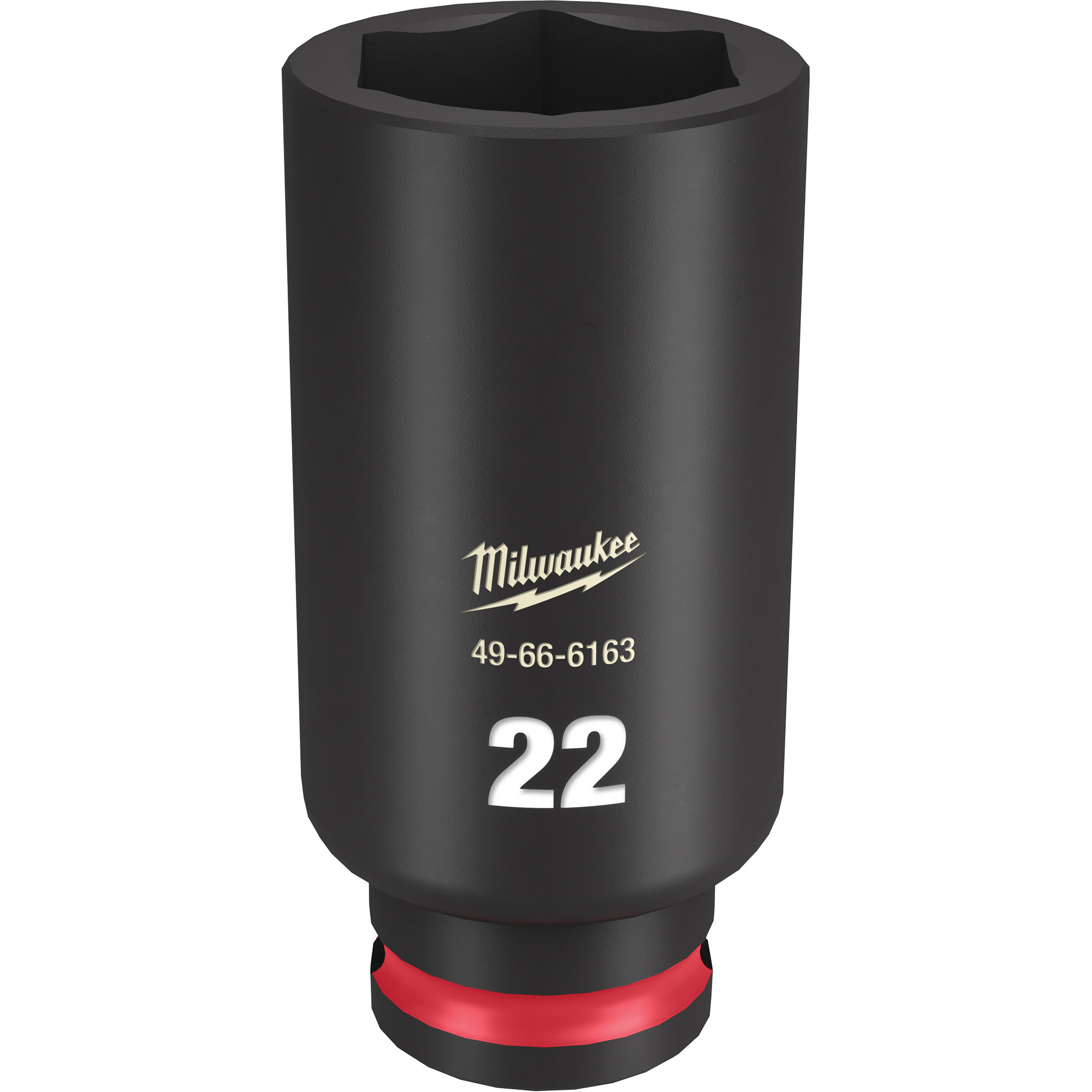 Douille ShockwaveMC Impact DutyMC, Puissance, 22 mm, Prise 3/8", 6 pans, Profond