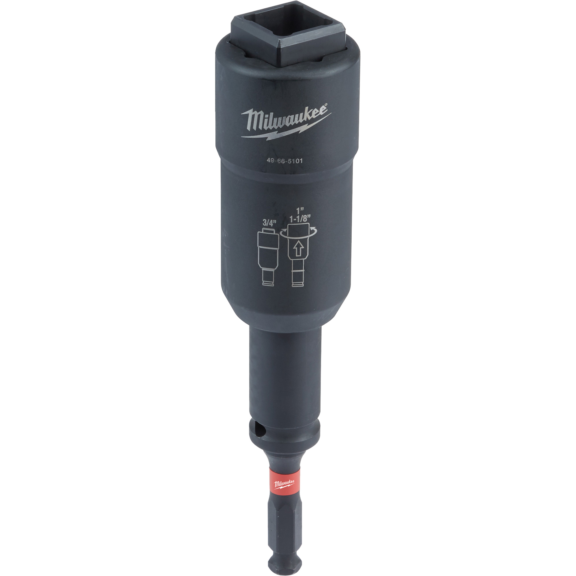 Douille utilitaire de distribution 3 en 1 pour monteur de ligne ShockwaveMC, À cliquer, Entraînement 1/2" carré