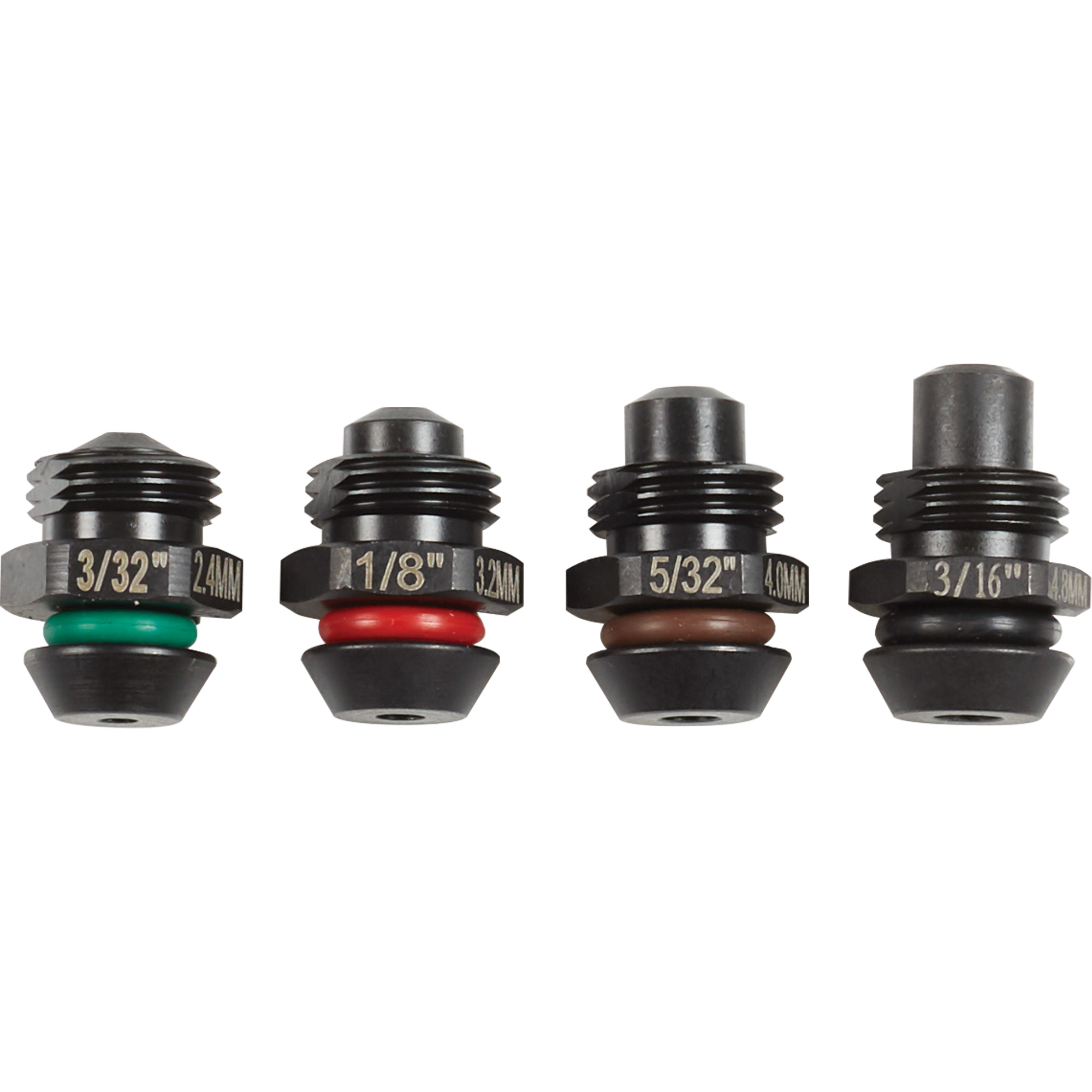 Embouts de retenue pour outils à riveter M12MC