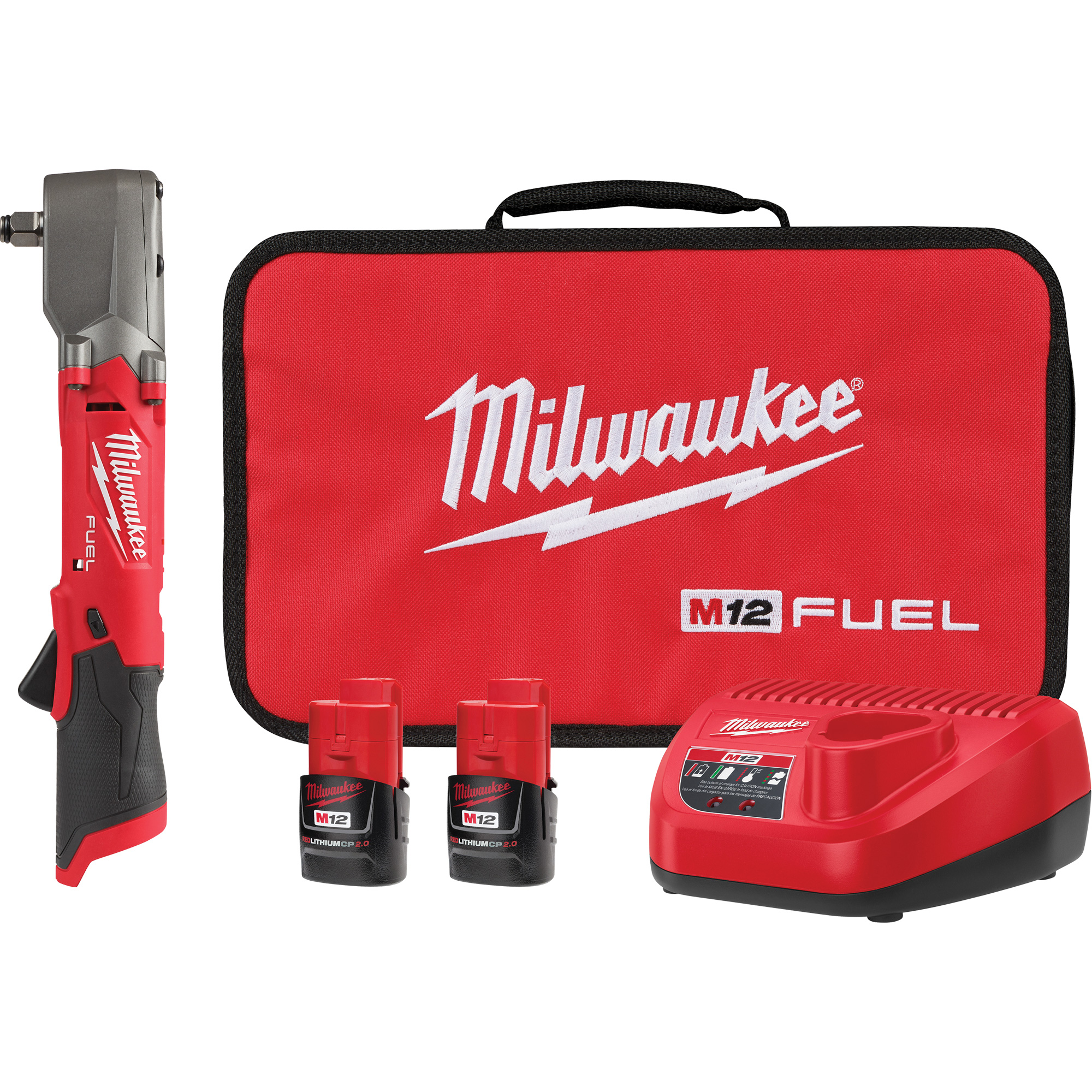 Ensemble clé à choc M12 FuelMC avec goupille de détente, 12 V, Mandrin 1/2"