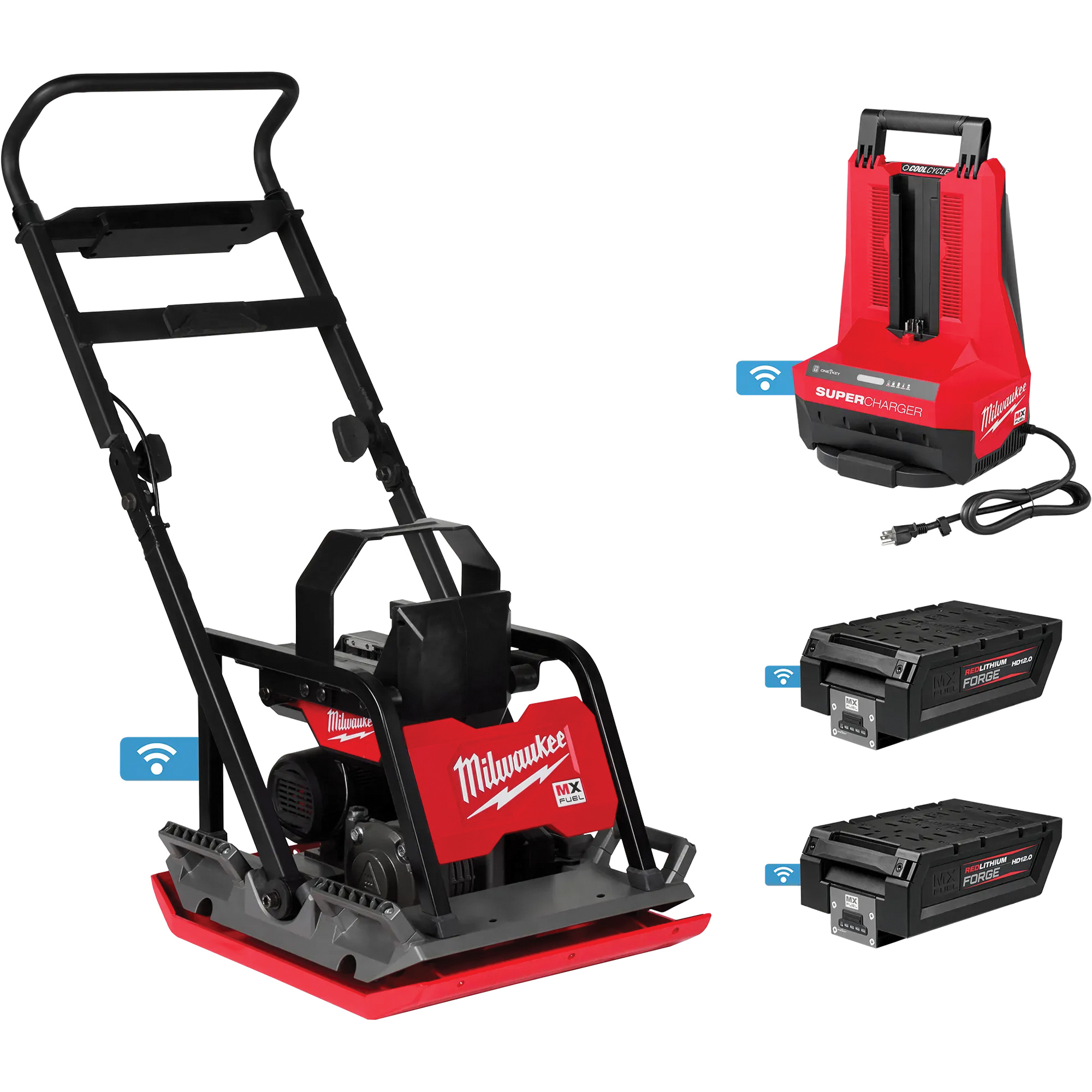 Ensemble compacteur à plaque de 20" MX FUELMC