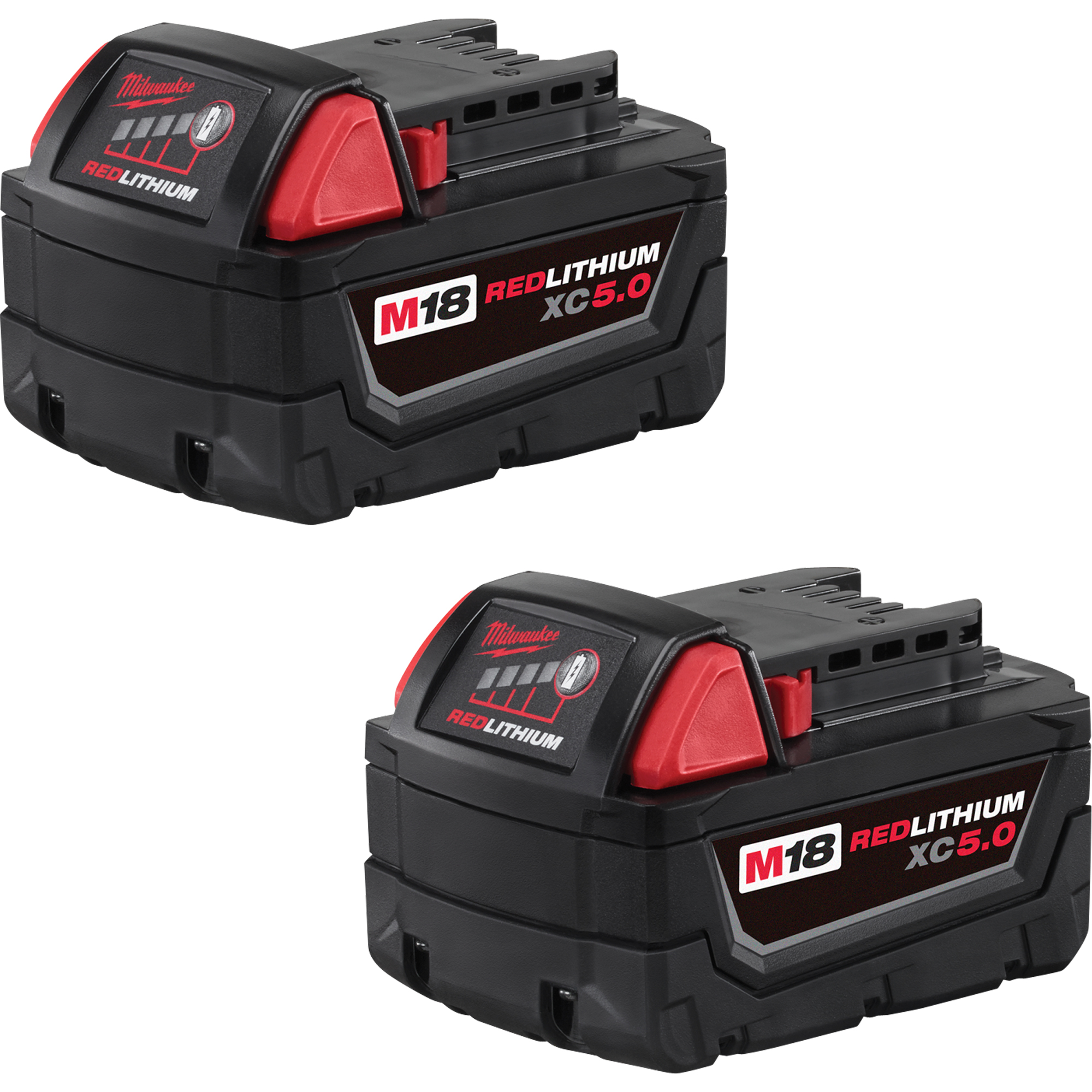 Ensemble de blocs-piles M18MC RedlithiumMC, Lithium-ion, 18 V, 5,0 A