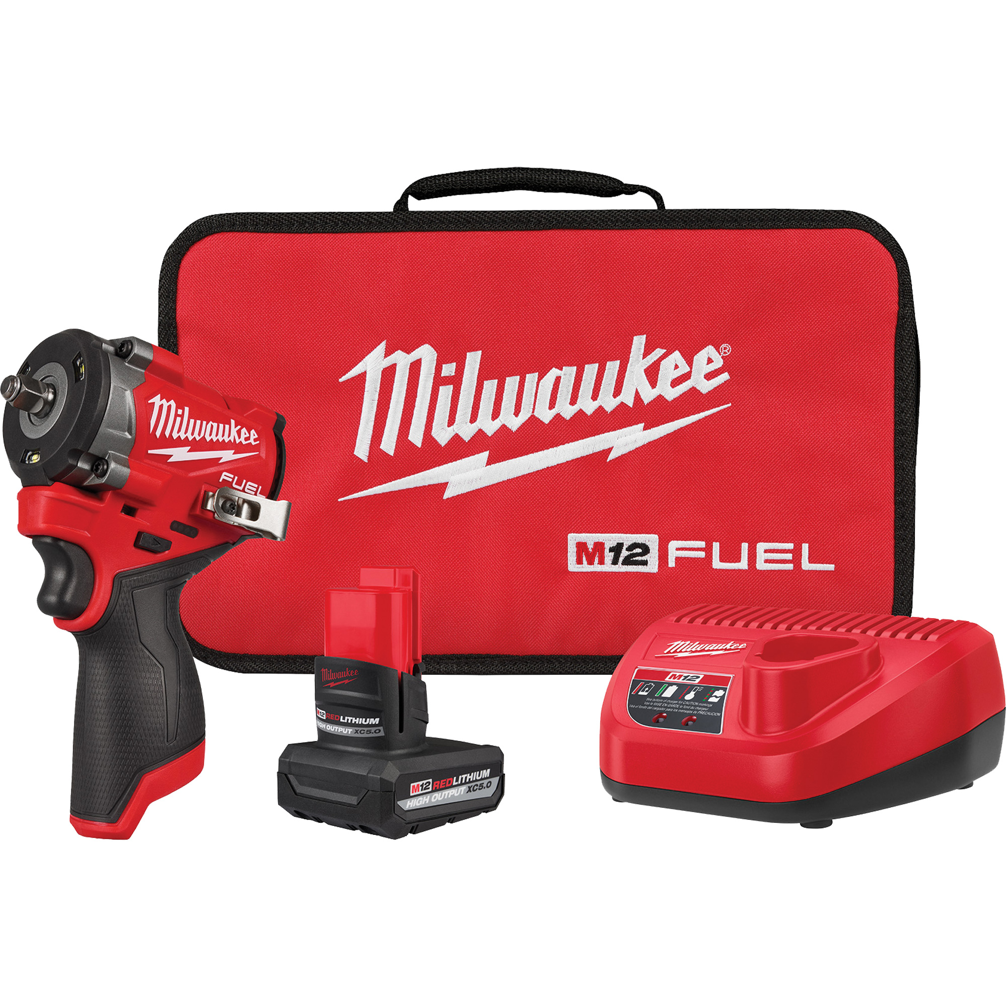 Ensemble de clé à chocs courte FuelMC, 12 V, Mandrin 3/8"