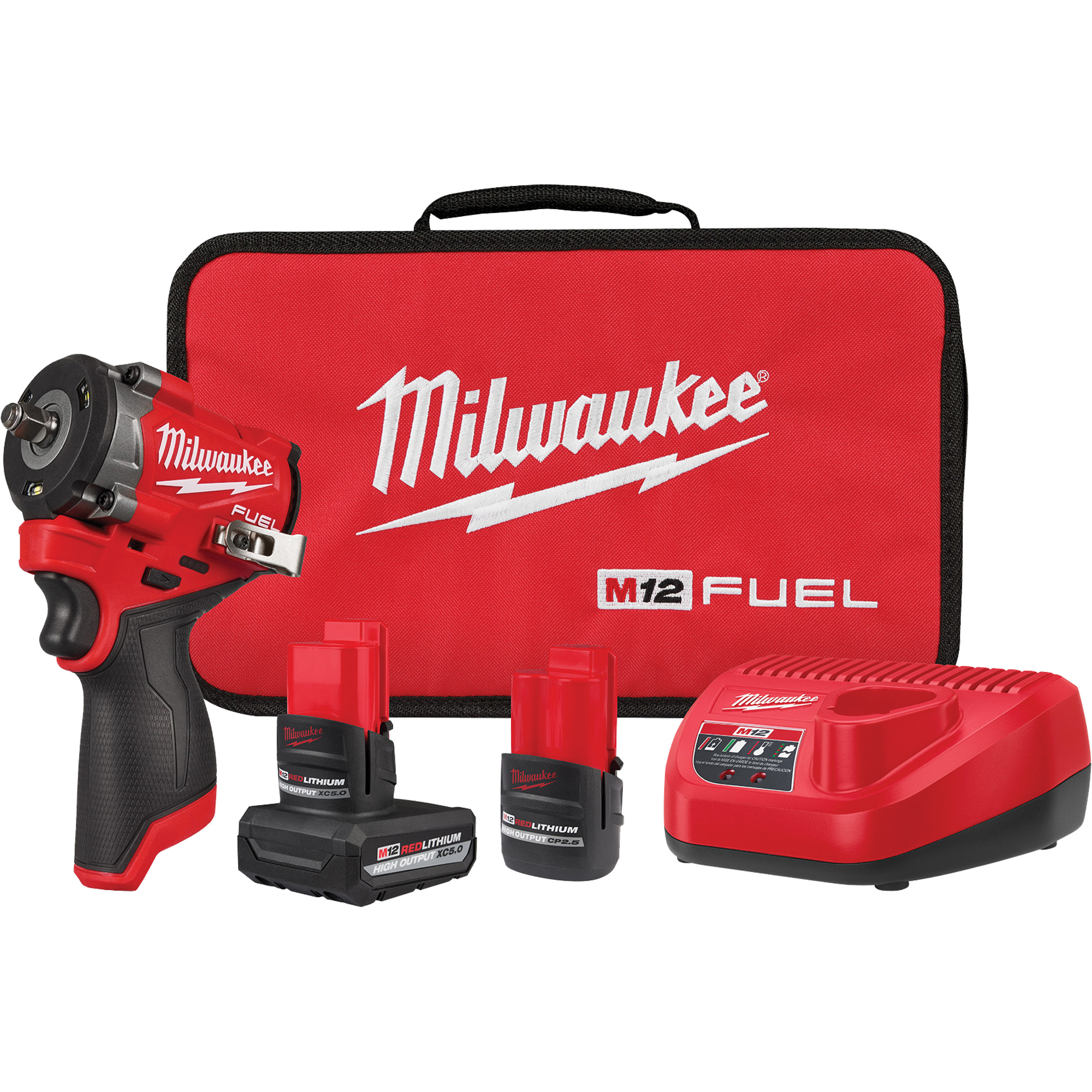 Ensemble de clé à chocs courte FuelMC, 12 V, Mandrin 3/8"
