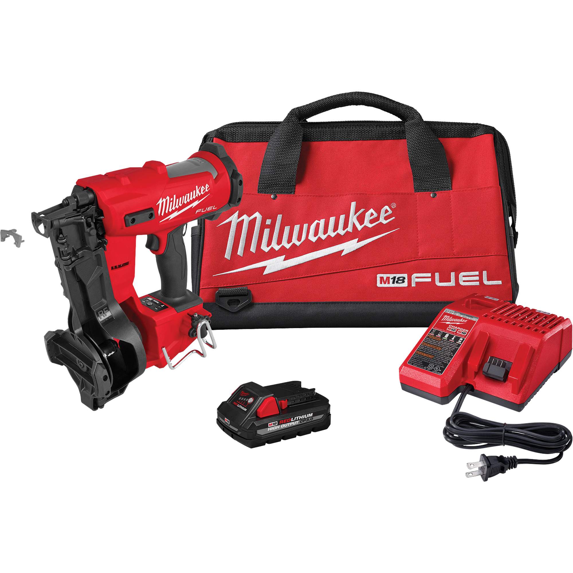 Ensemble de cloueuse M18 FuelMC pour bobine de toiture, 18 V, Lithium-ion
