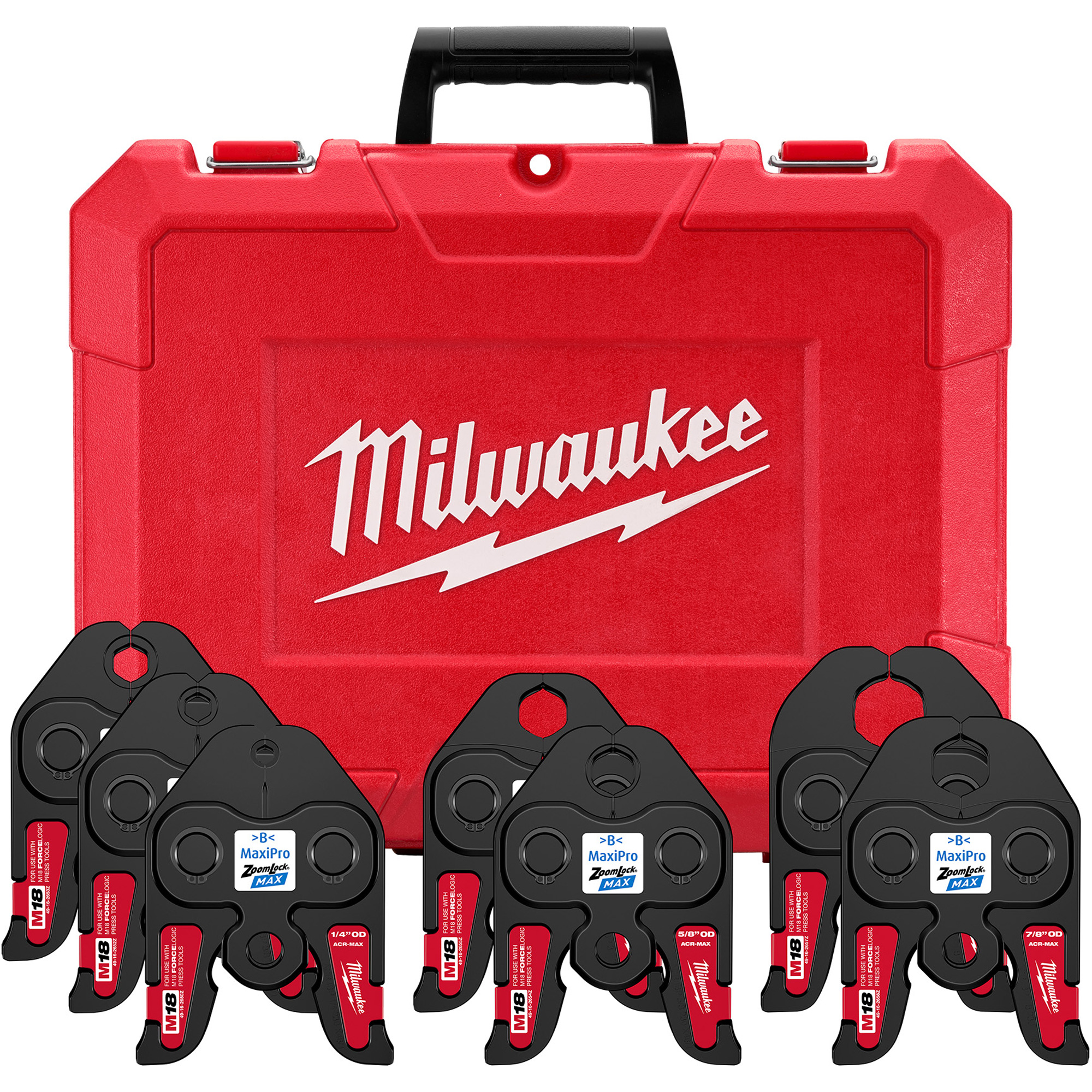 Ensemble de mâchoire de presse ZoomLockMD MAX pour outils de presse M18MC FORCE LOGICMC