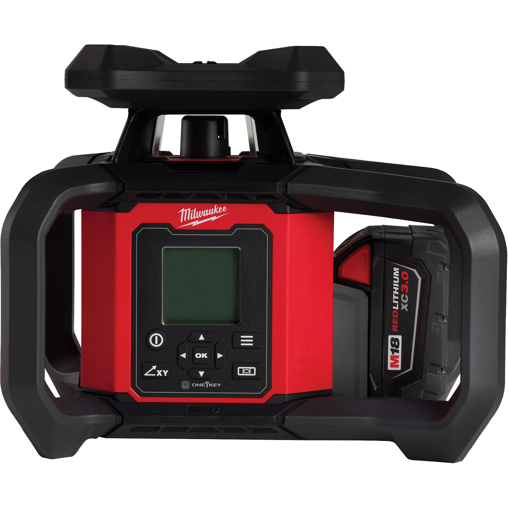 Ensemble de niveau au laser rotatif extérieur rouge à double pente M18MC avec récepteur & télécommande, 4000' (1219,2 m)
