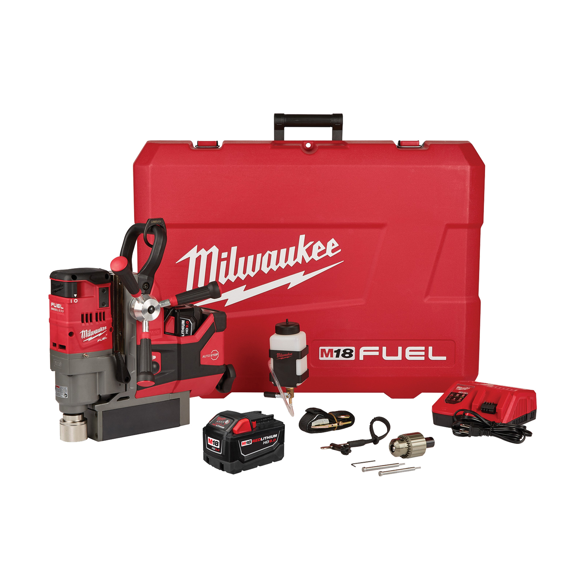 Ensemble de perceuse magnétique F18MC FuelMC pour monteur de ligne
