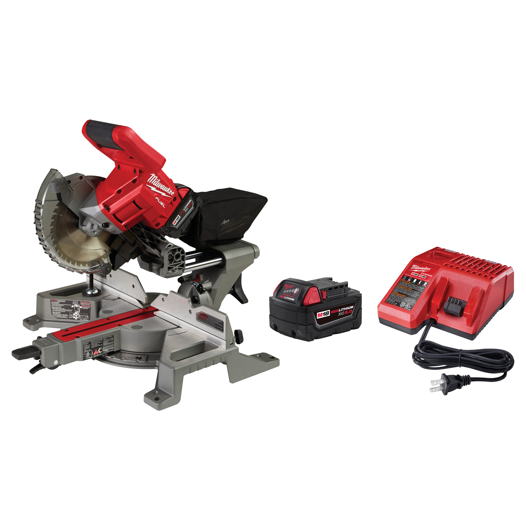 Ensemble de scie à onglet composite avec glissière à double biseau M18MC FuelMC