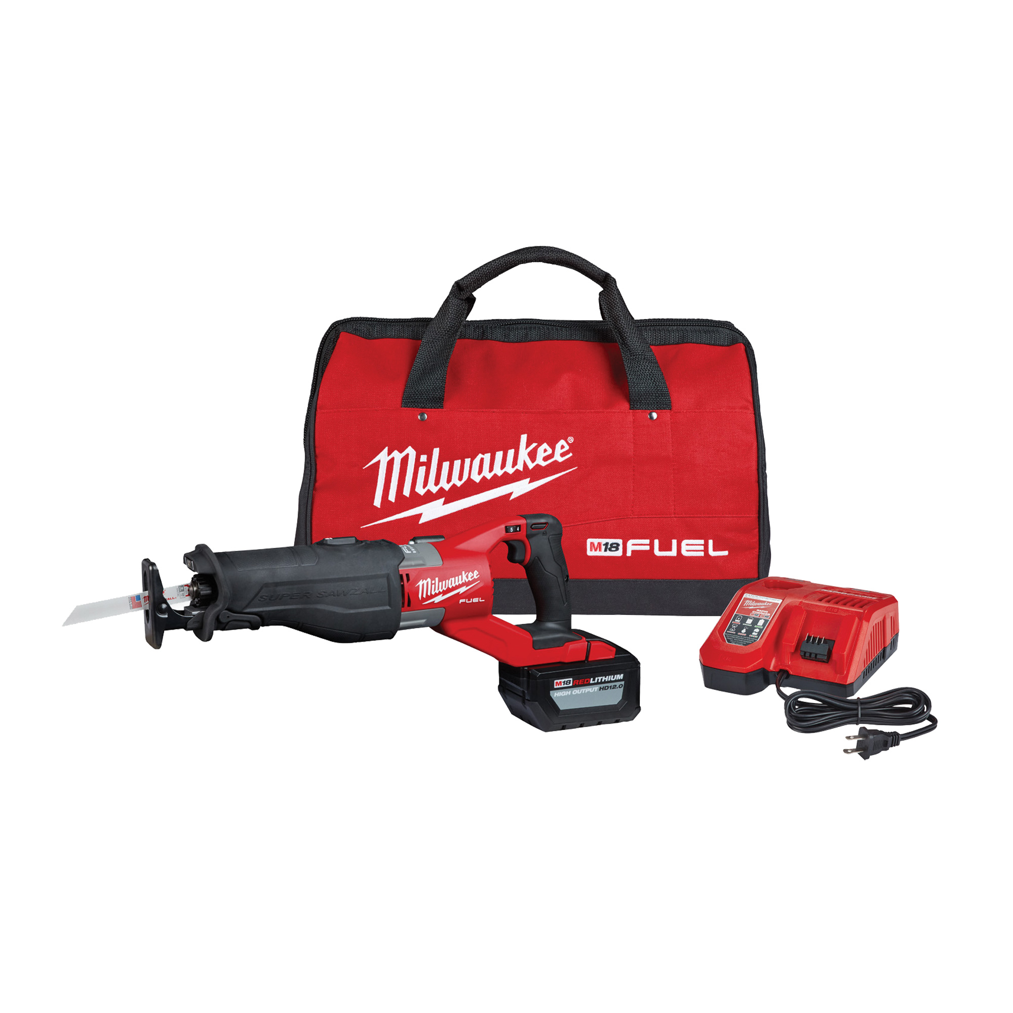 Ensemble de scie alternative M18 FuelMC Super SawzallMD, 18 V, Lithium-ion Bloc-pile, 0-3000 coups/min