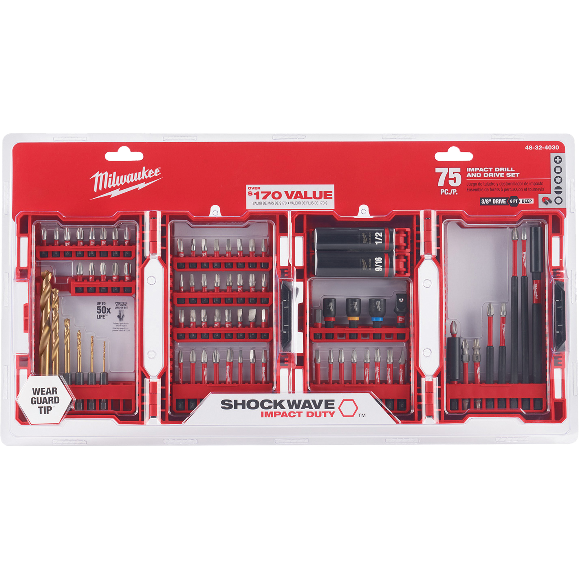 Ensemble de tournevis et perceuse à chocs ShockwaveMC – Image 2