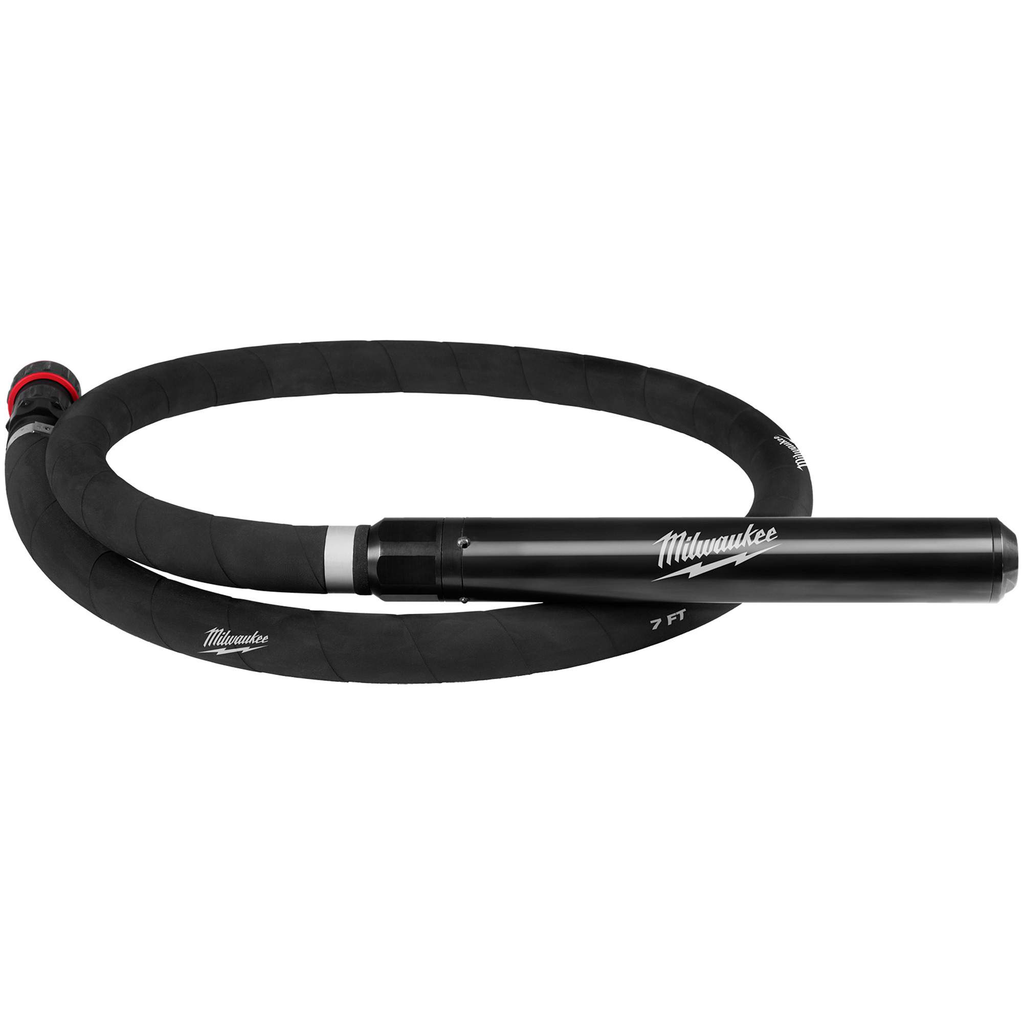 Ensemble de vibrateur à béton à cycle élevé de type sac à dos MX FUELMC avec fouet de 7"/tête de 1,75"