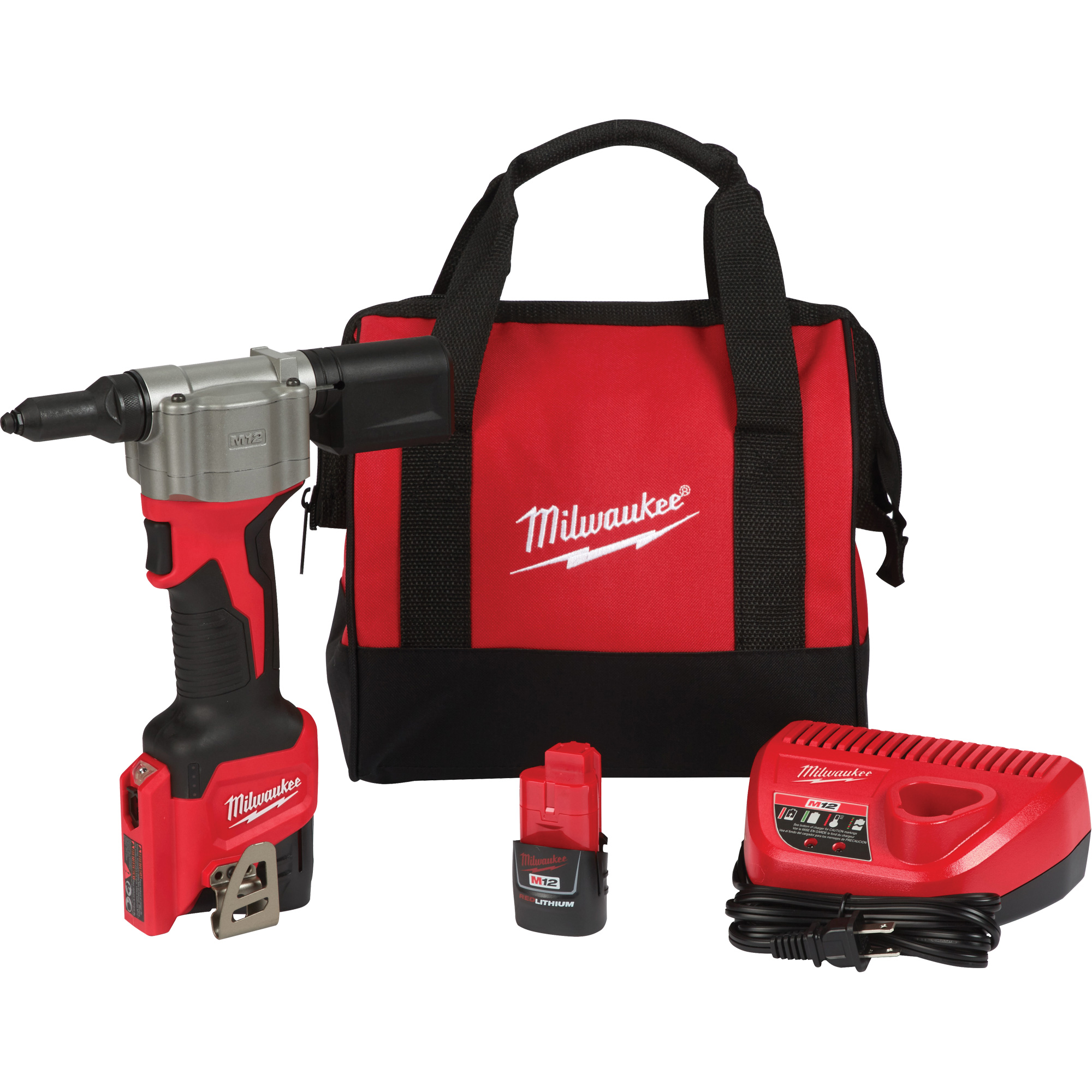 Ensemble outil à riveter M12MC