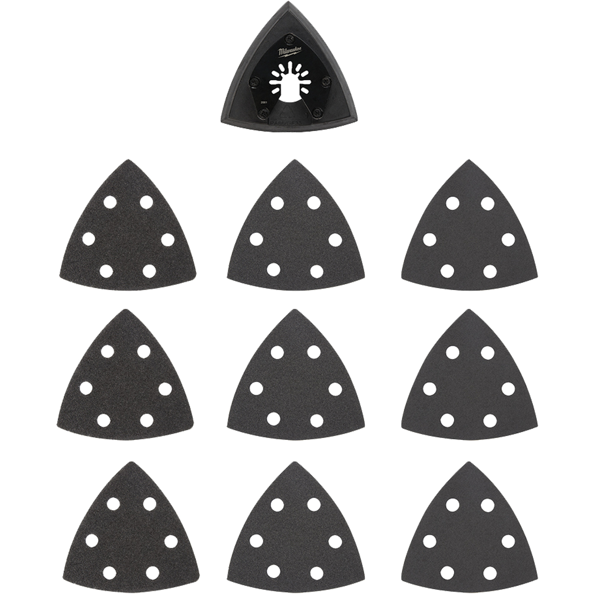 Ensemble pour patin de ponçage triangulaire 3-1/2" Open-LokMC