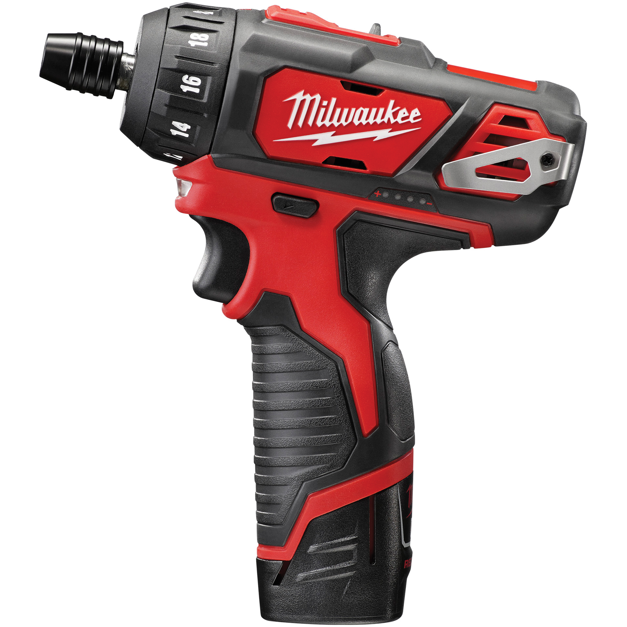 Ensemble tournevis hexagonaux à 2 vitesses M12MC, 1/4", 12 V, 275 lb-po couple max., Lithium-ion bloc-pile