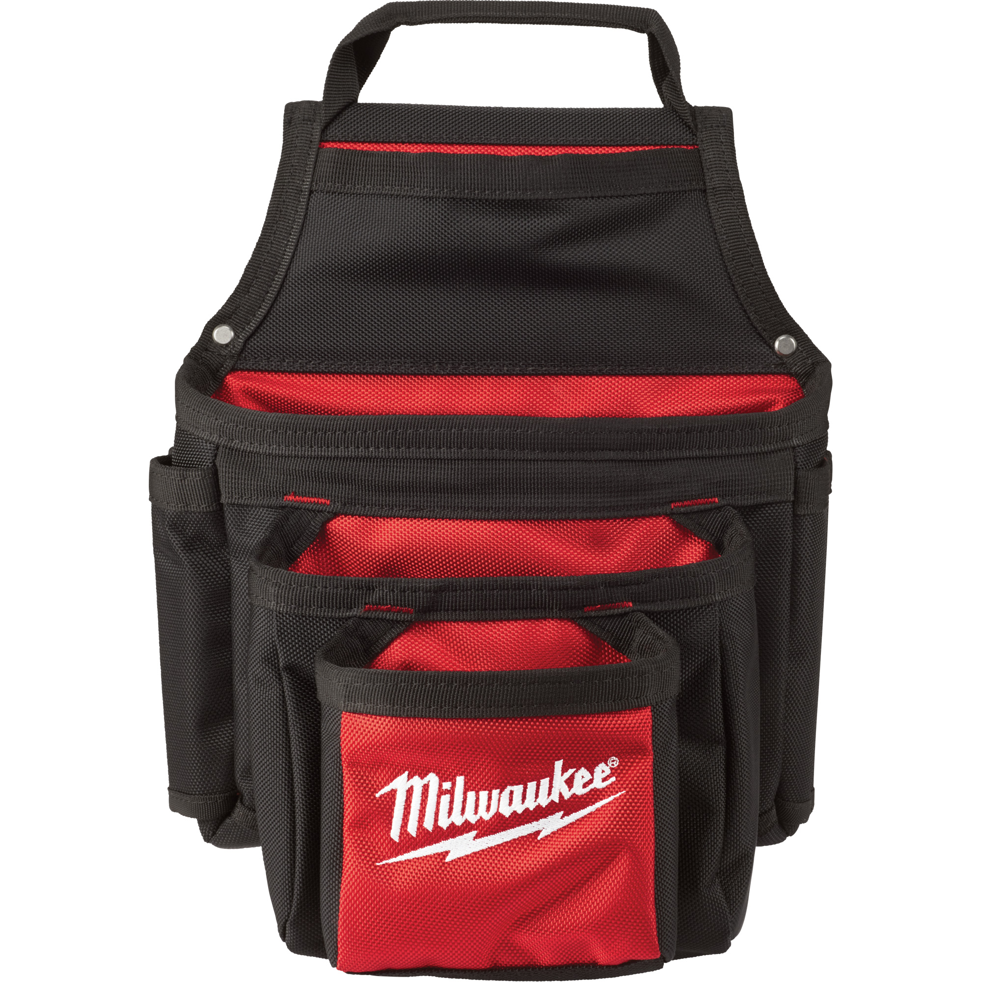 Étui pour matériaux avec 3 sections, Porte-outil multiple, Nylon, 13 Poches