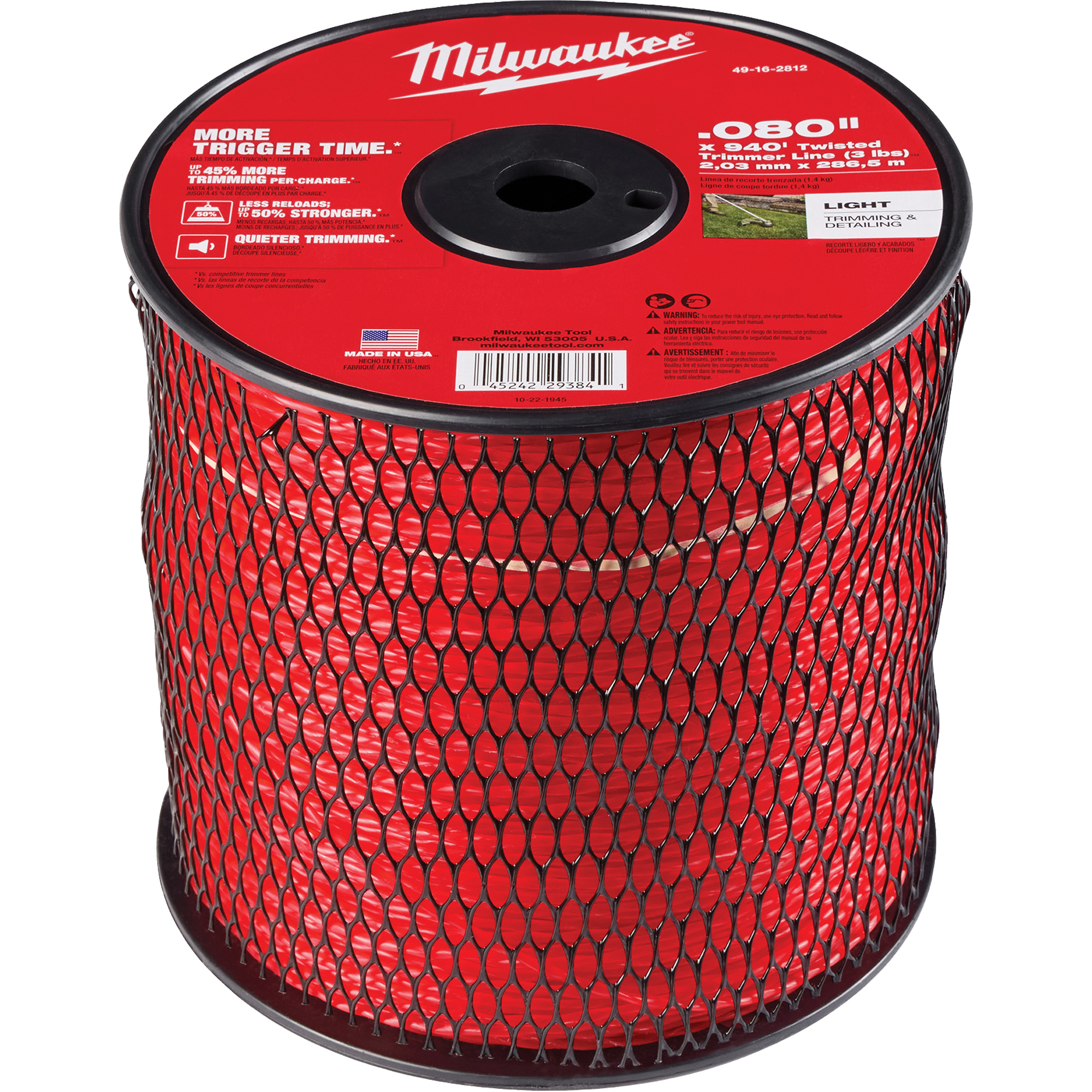 Fil de coupe 0.080" x 940’ (3 lb)