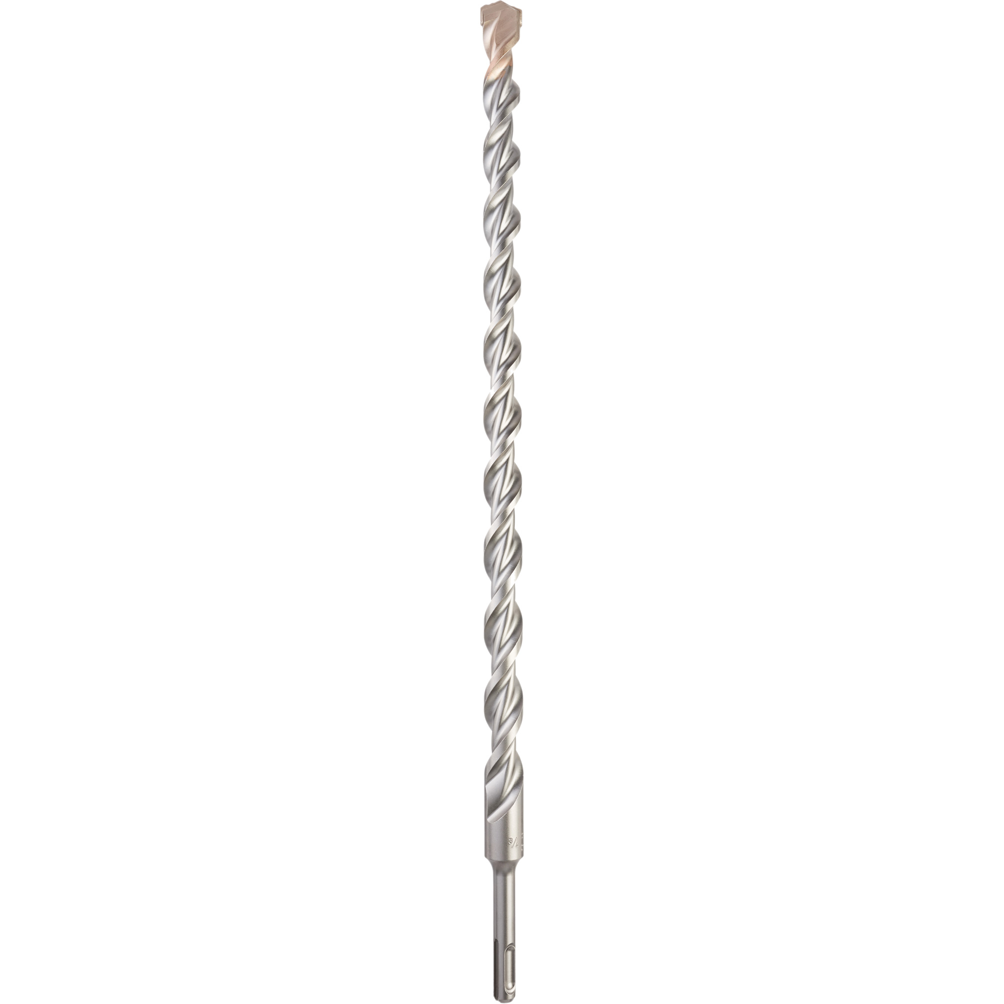 Foret à 2 cannelures pour perceuse à percussion M/2MC, 3/4", Tige SDS-Plus, Carbure