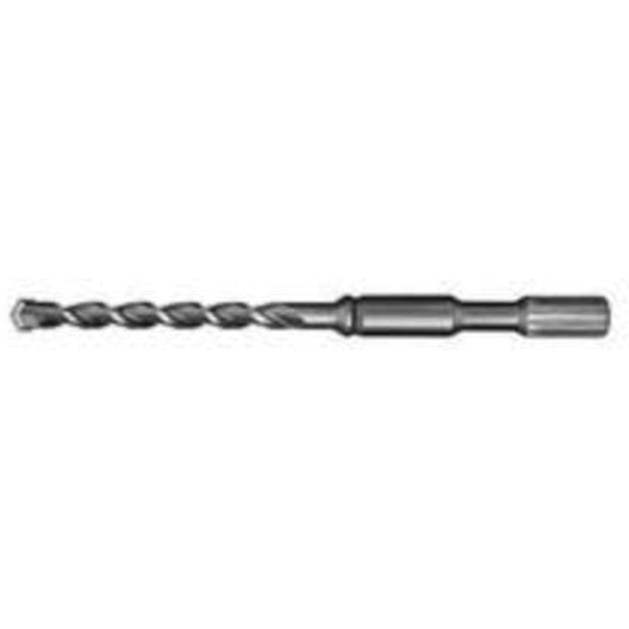 Foret à deux cannelures pour perceuse à percussion, 3/8", Tige Cannelure, Carbure