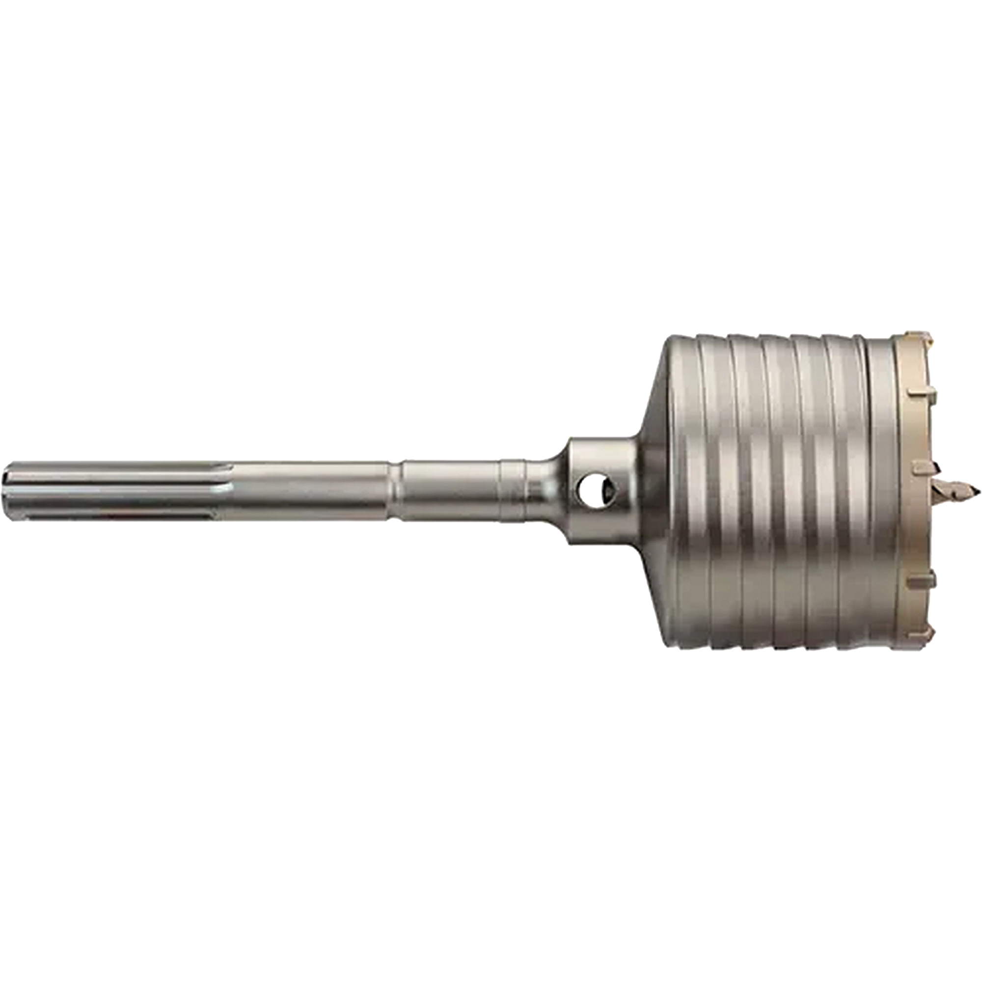 Foret-aléseur monopièce à queue cannelée, 2-5/8", Profondeur de la coupe de 3"