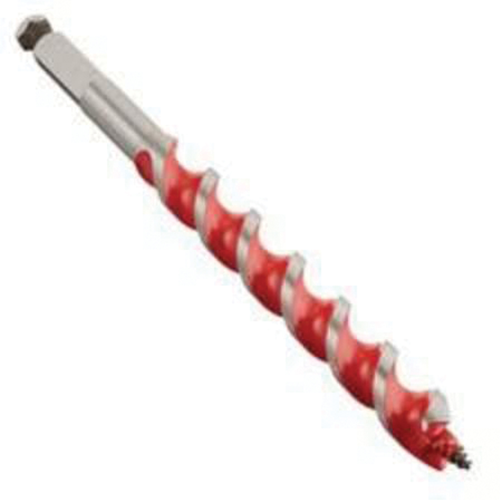Foret de tarière à ergot, Diamètre de 1/2", Cannelure 4", Tige