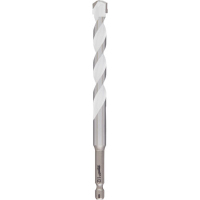 Foret multi-matériaux ShockwaveMC, 1/2", Tige Hexagonale, Carbure