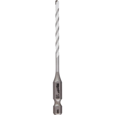Foret multi-matériaux ShockwaveMC, 1/8", Tige Hexagonale, Carbure