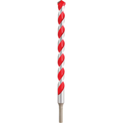 Foret pour perceuse à percussion, 3/4", Tige 3 méplats, Carbure