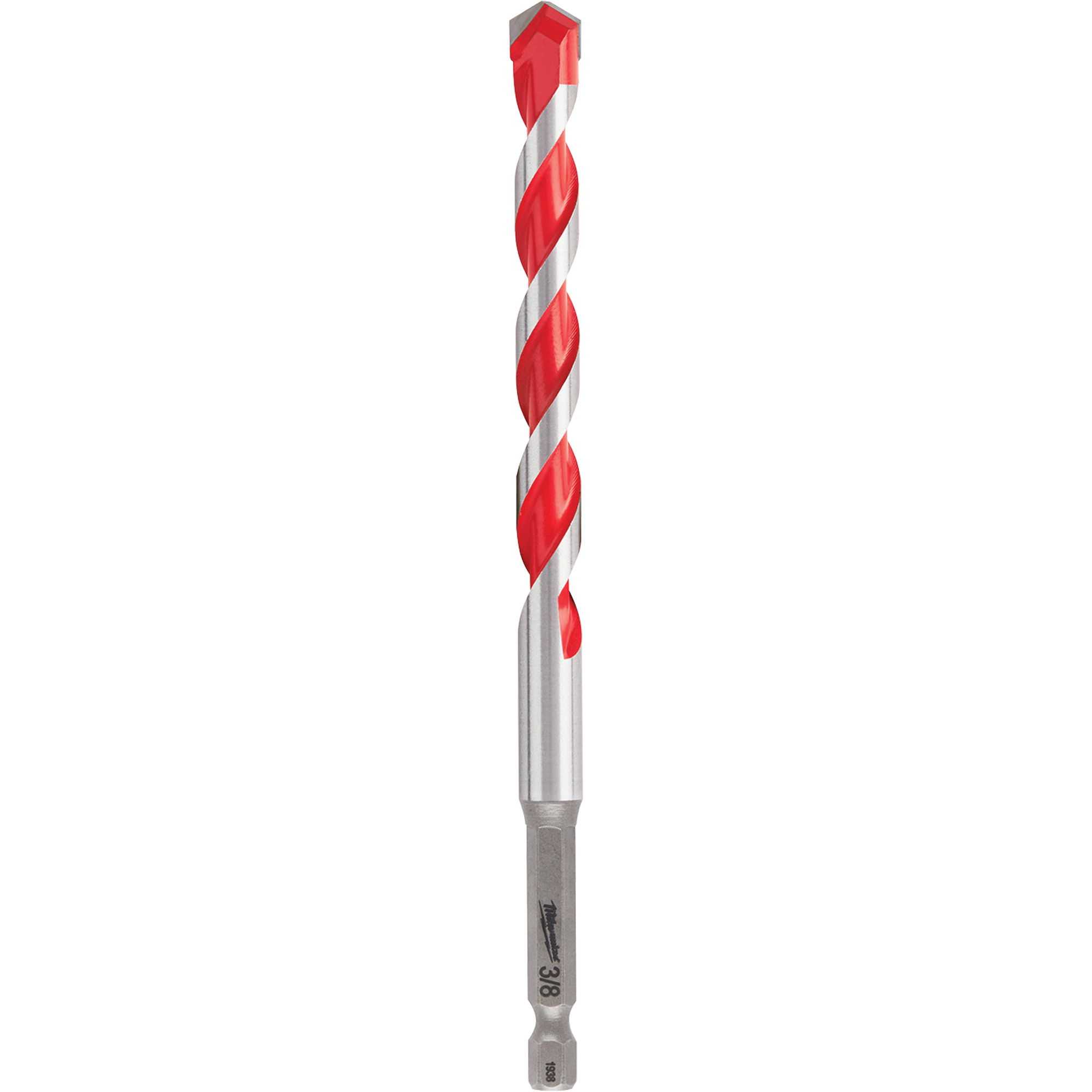 Foret pour perceuse à percussion, 3/8", Tige 3 méplats, Carbure