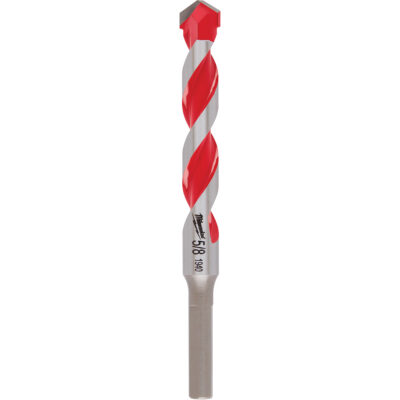Foret pour perceuse à percussion, 5/8", Tige 3 méplats, Carbure