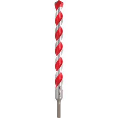 Foret pour perceuse à percussion, 7/8", Tige 3 méplats, Carbure