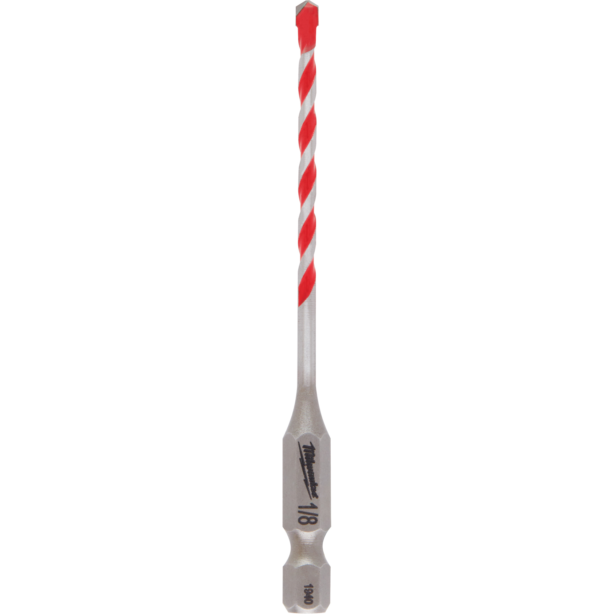 Foret pour perceuse à percussion ShockwaveMC, 1/8", Tige Hexagonale, Carbure