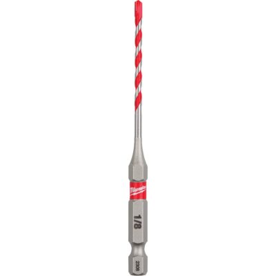 Foret pour perceuse à percussion ShockwaveMC, 1/8", Tige Hexagonale, Carbure