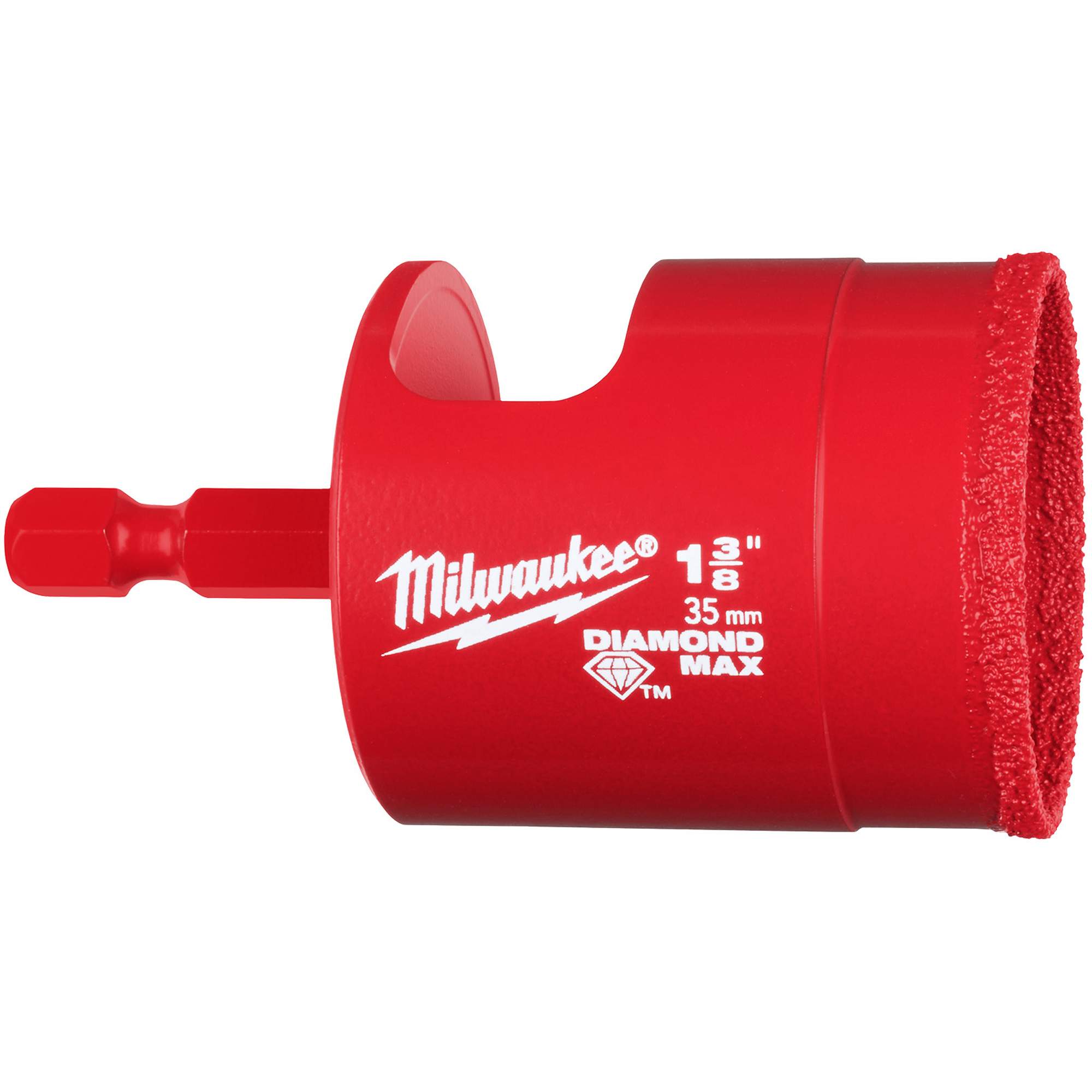 Foret pour scie-cloche Diamond MaxMC, 1-3/8", Profondeur de la coupe 1-1/2", Losange