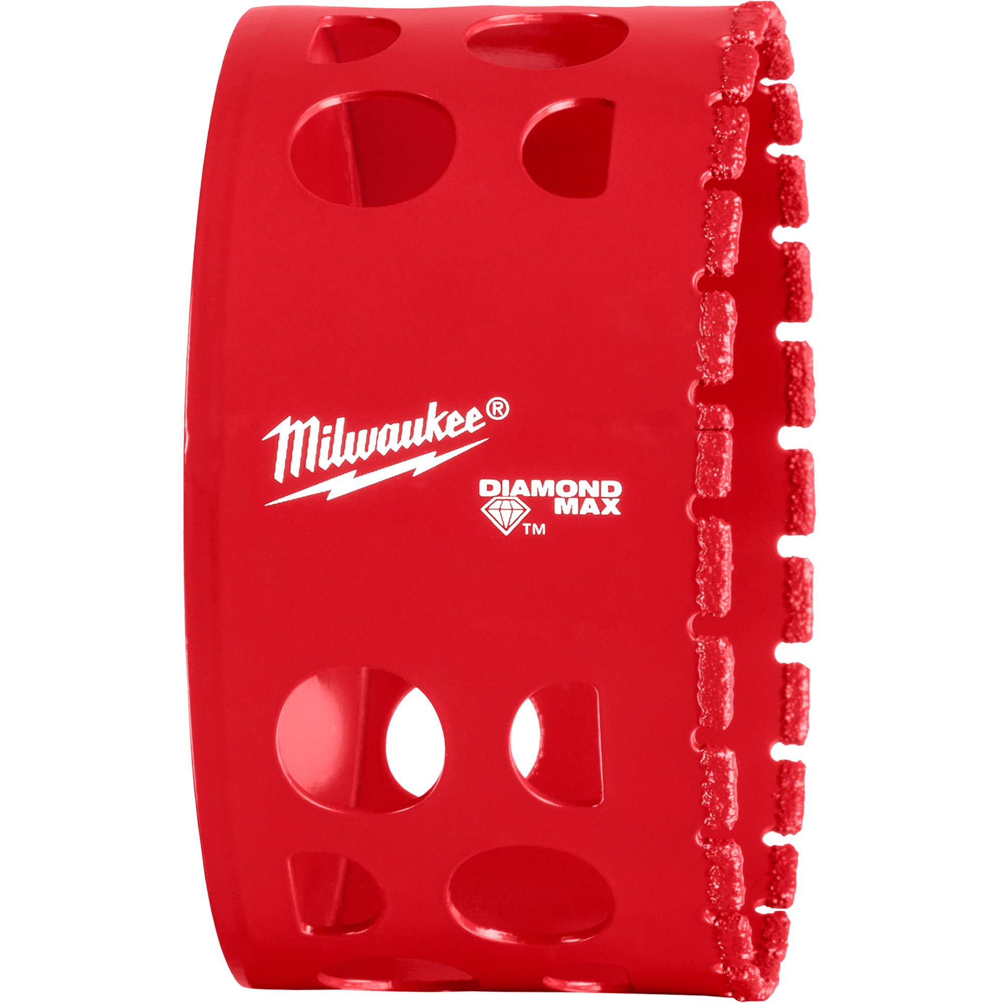 Foret pour scie-cloche Diamond MaxMC, 3-1/4", Profondeur de la coupe 1-1/2", Losange