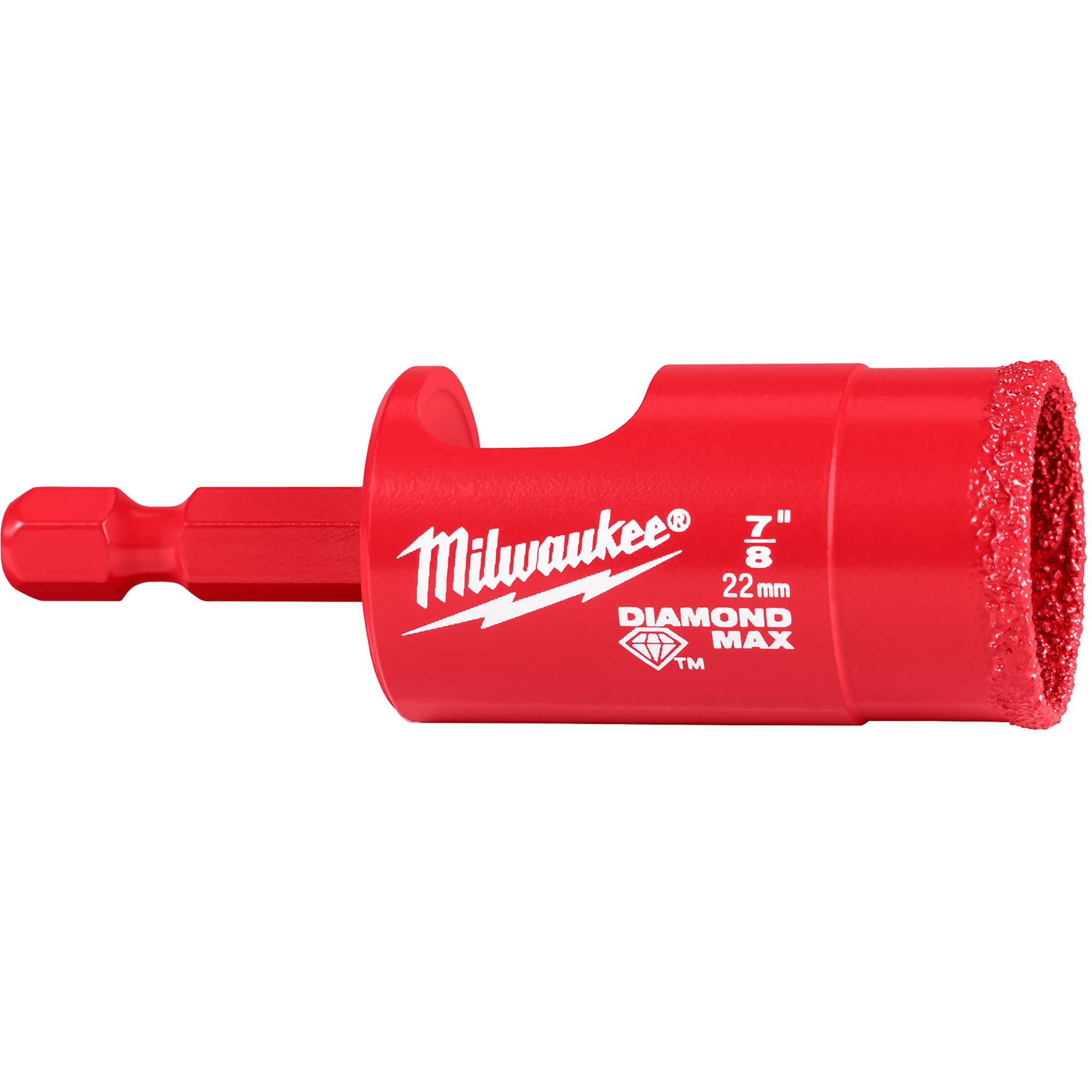 Foret pour scie-cloche Diamond MaxMC, 7/8", Profondeur de la coupe 1-1/2", Losange