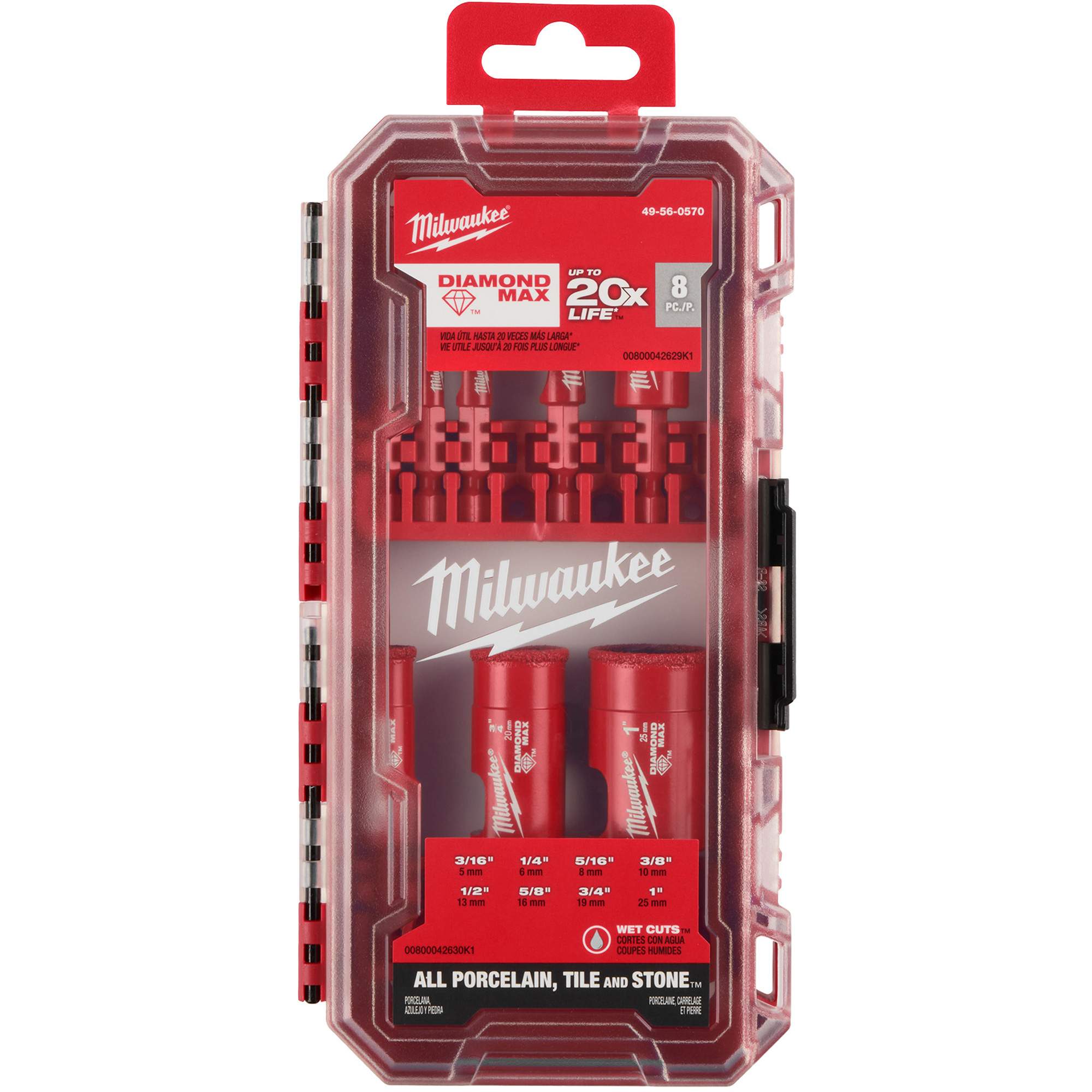 Foret pour scie-cloche Diamond MaxMC, 8 morceaux